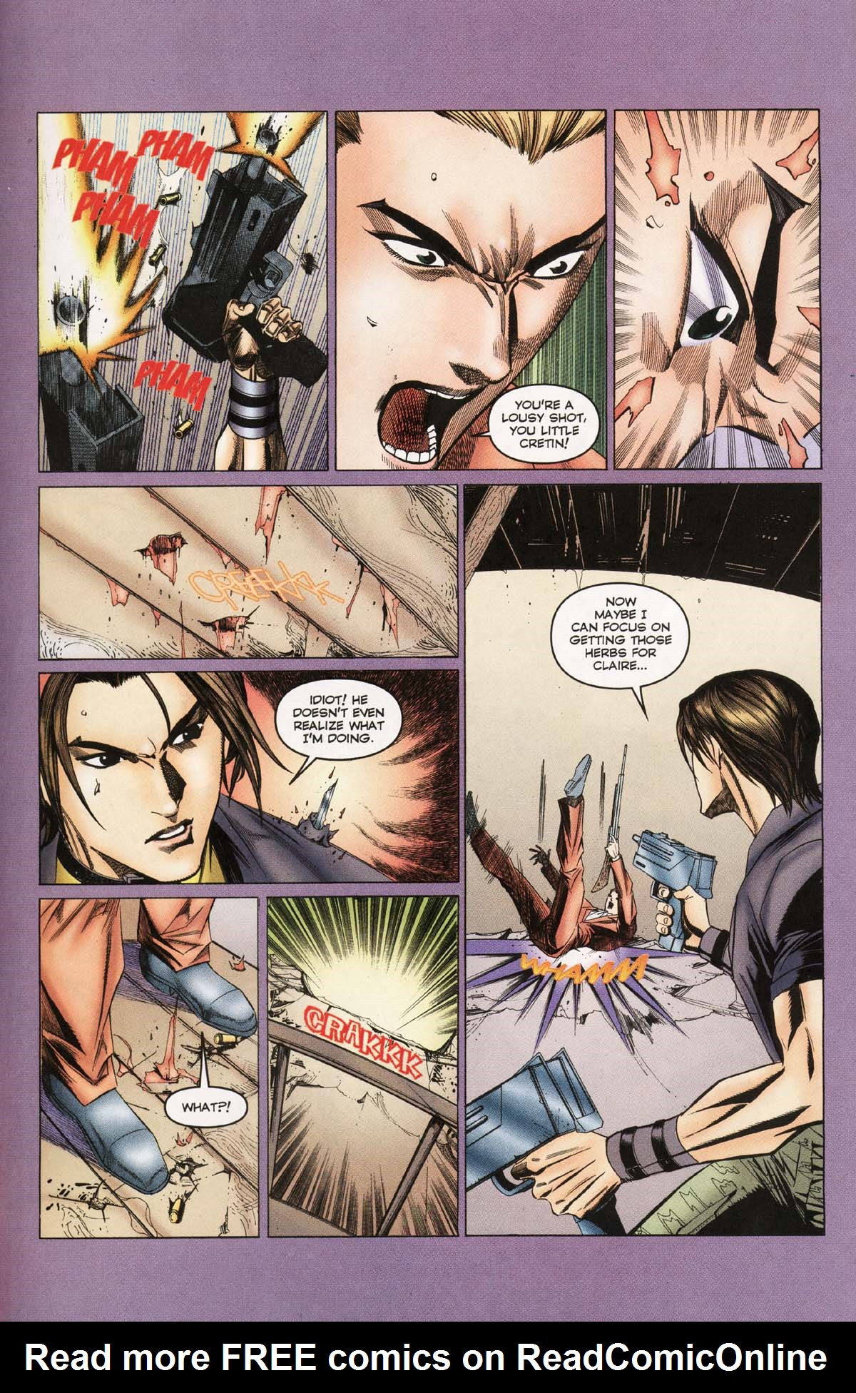 Read online Resident Evil Code: Veronica comic -  Issue #3 - 6