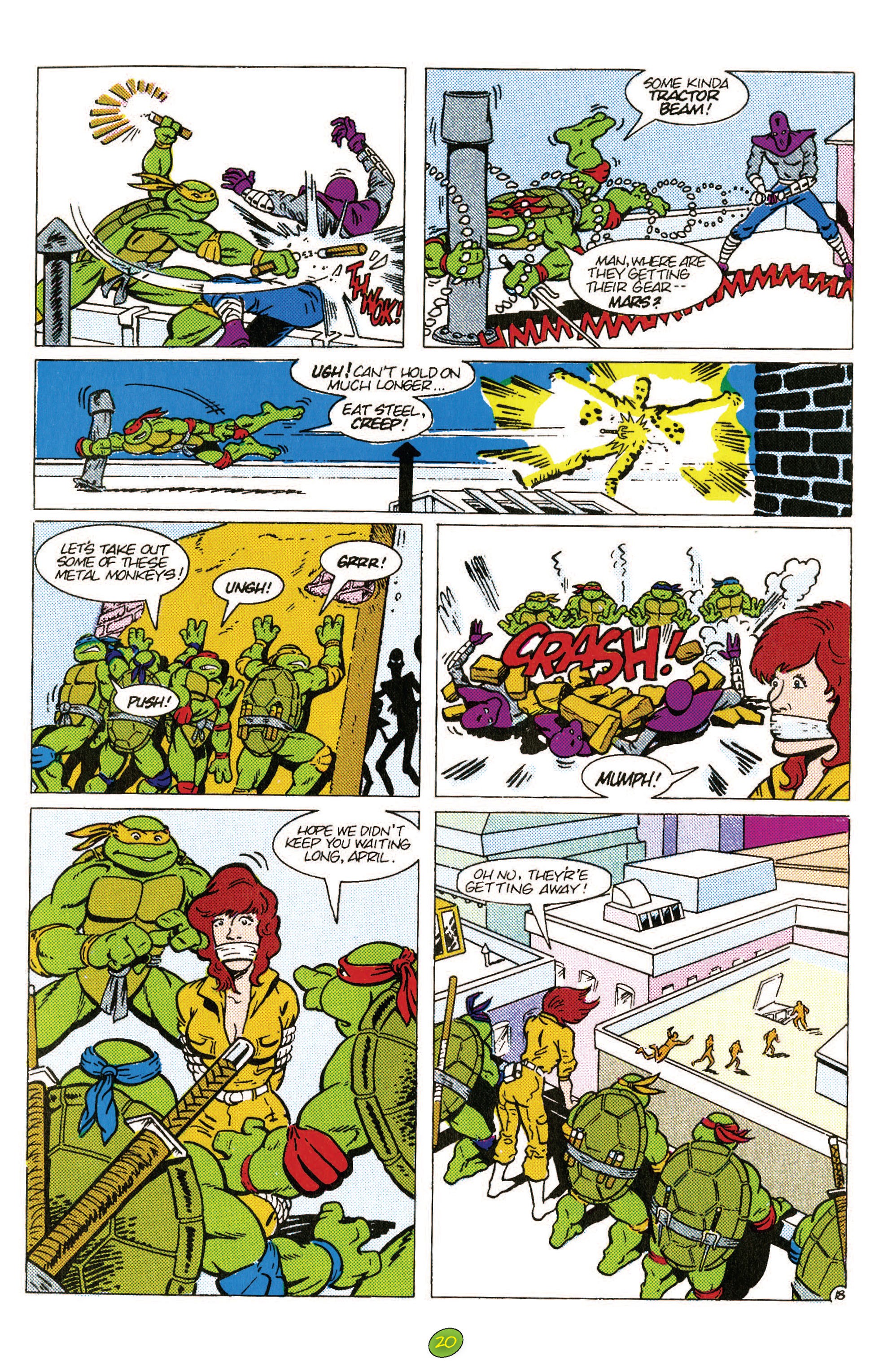 Read online Teenage Mutant Ninja Turtles 100-Page Spectacular comic -  Issue # TPB - 22