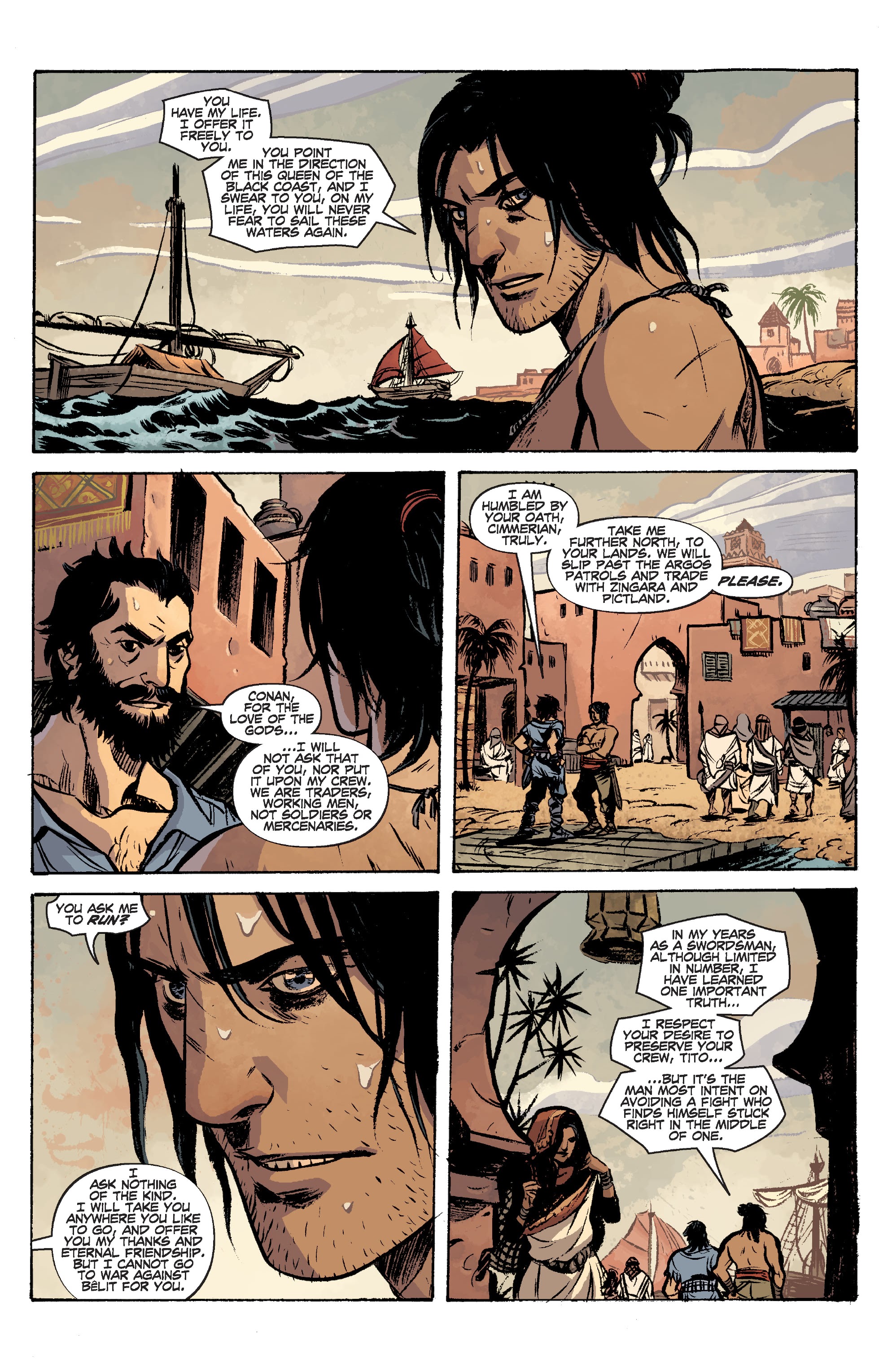 Read online Conan Chronicles Epic Collection comic -  Issue # TPB Horrors Beneath the Stones (Part 3) - 88