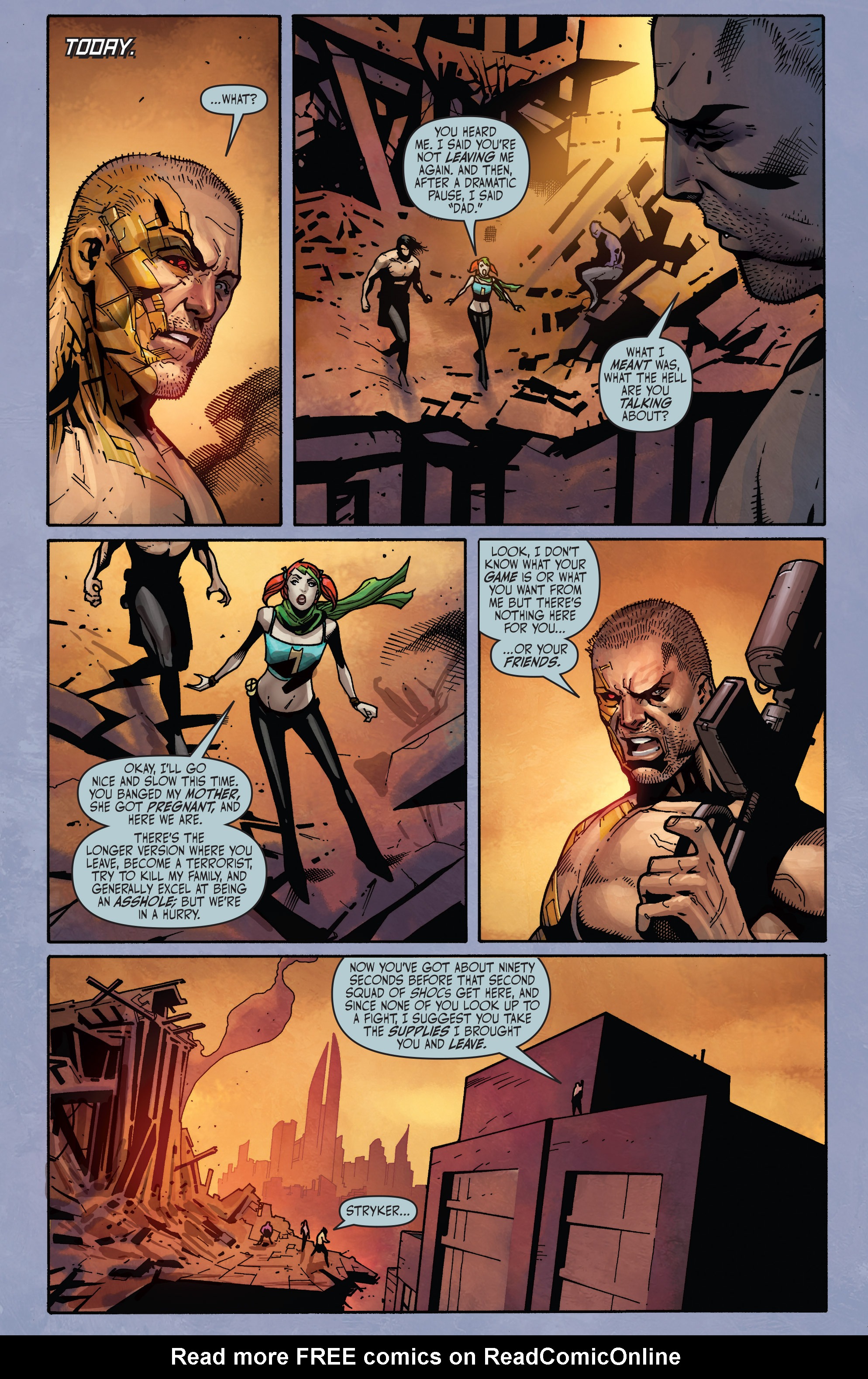 Read online Cyberforce (2012) comic -  Issue #4 - 5