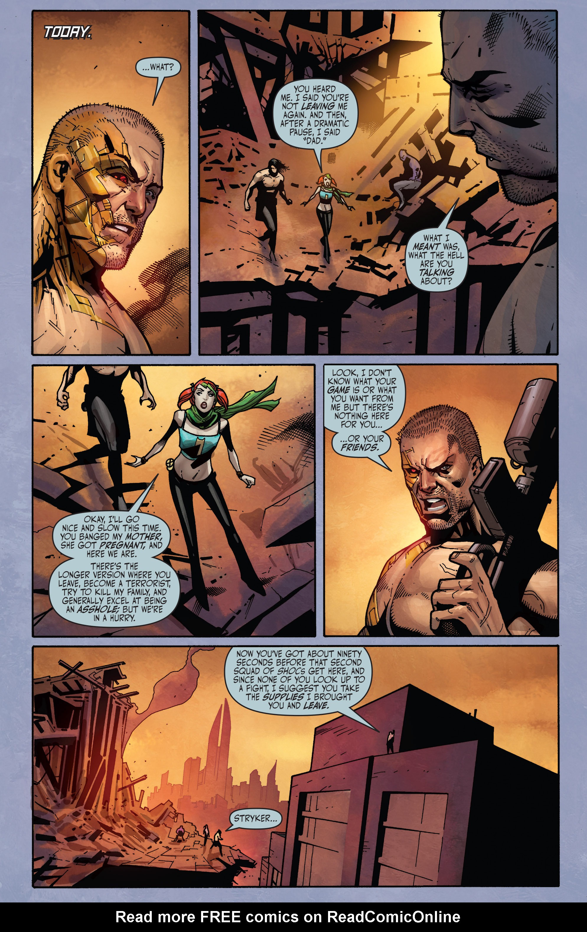 Read online Cyberforce (2012) comic -  Issue #4 - 5