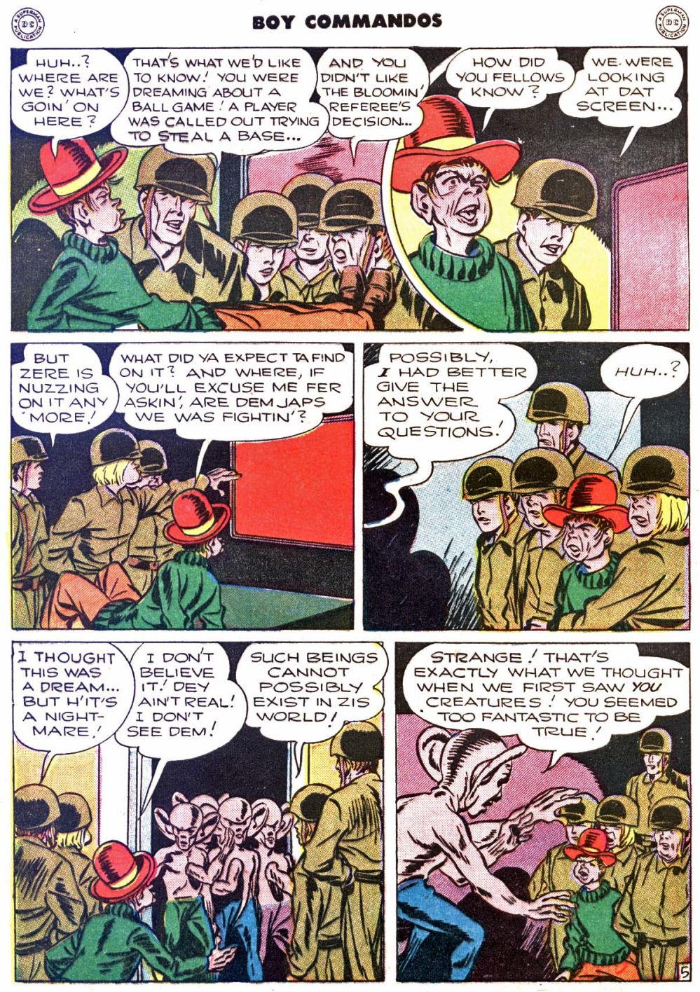 Read online Boy Commandos comic -  Issue #12 - 42