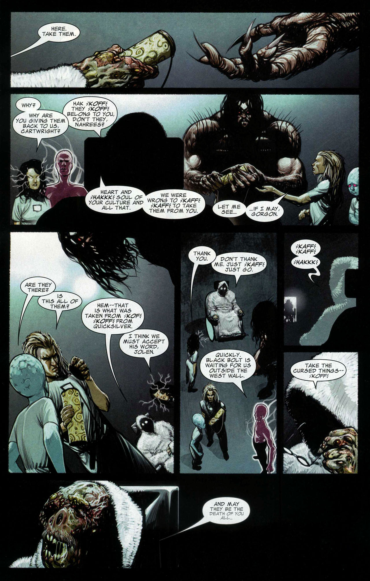 Read online Silent War comic -  Issue #5 - 12