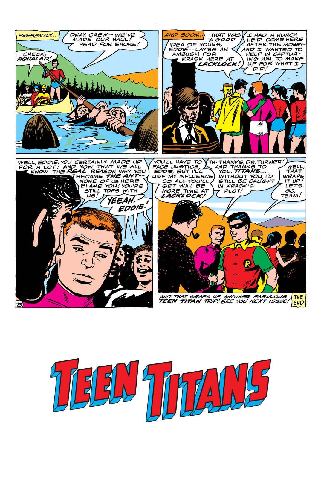 Read online Teen Titans (1966) comic -  Issue #5 - 24
