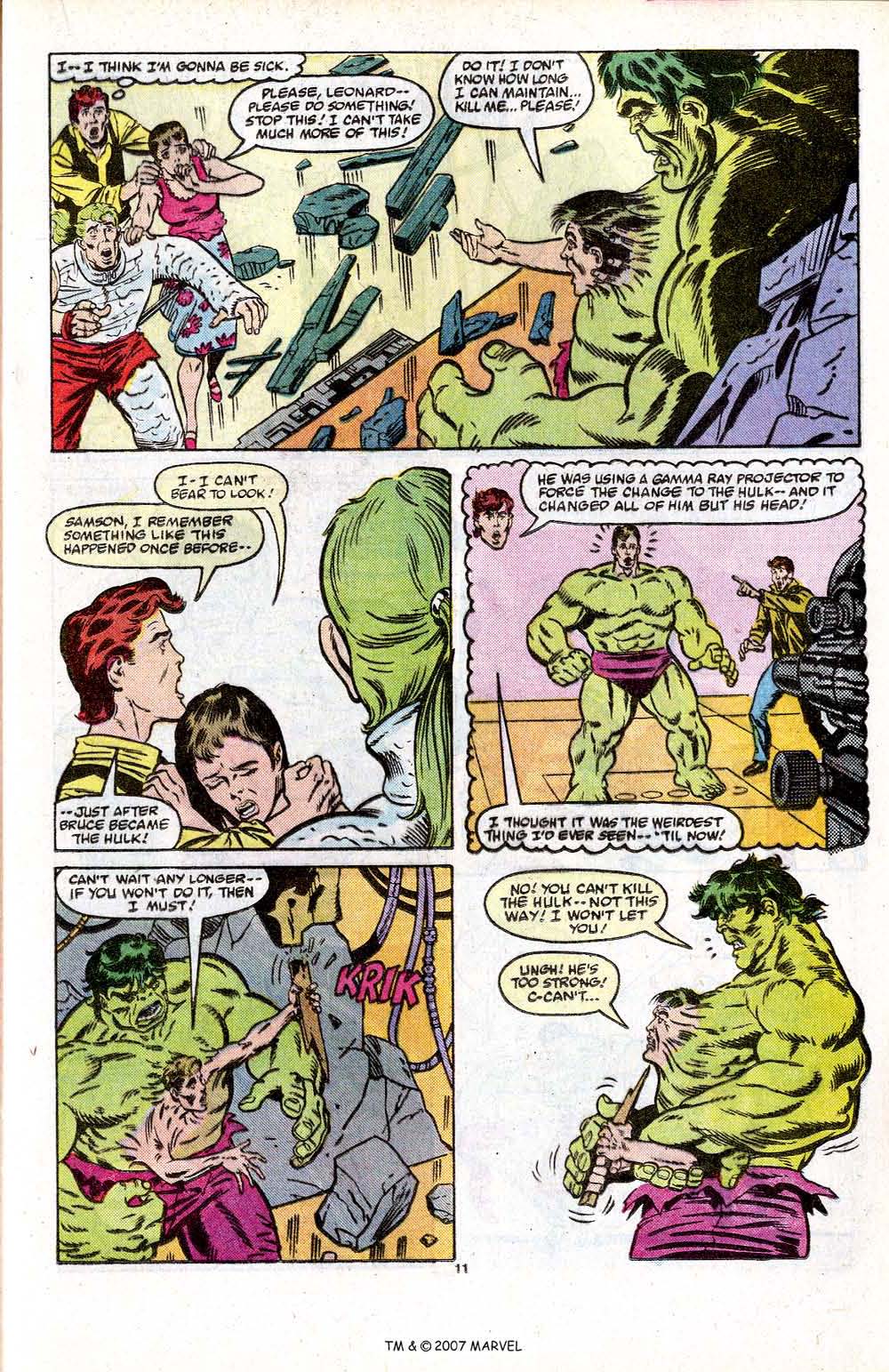 Read online The Incredible Hulk (1968) comic -  Issue #324 - 17