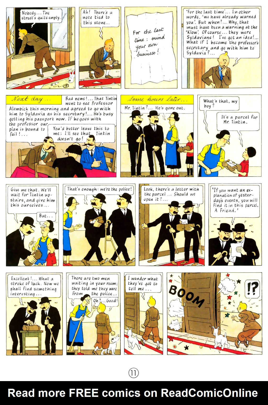 Read online The Adventures of Tintin comic -  Issue #8 - 14