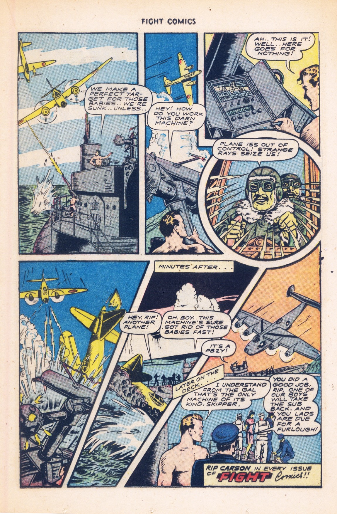 Read online Fight Comics comic -  Issue #41 - 17