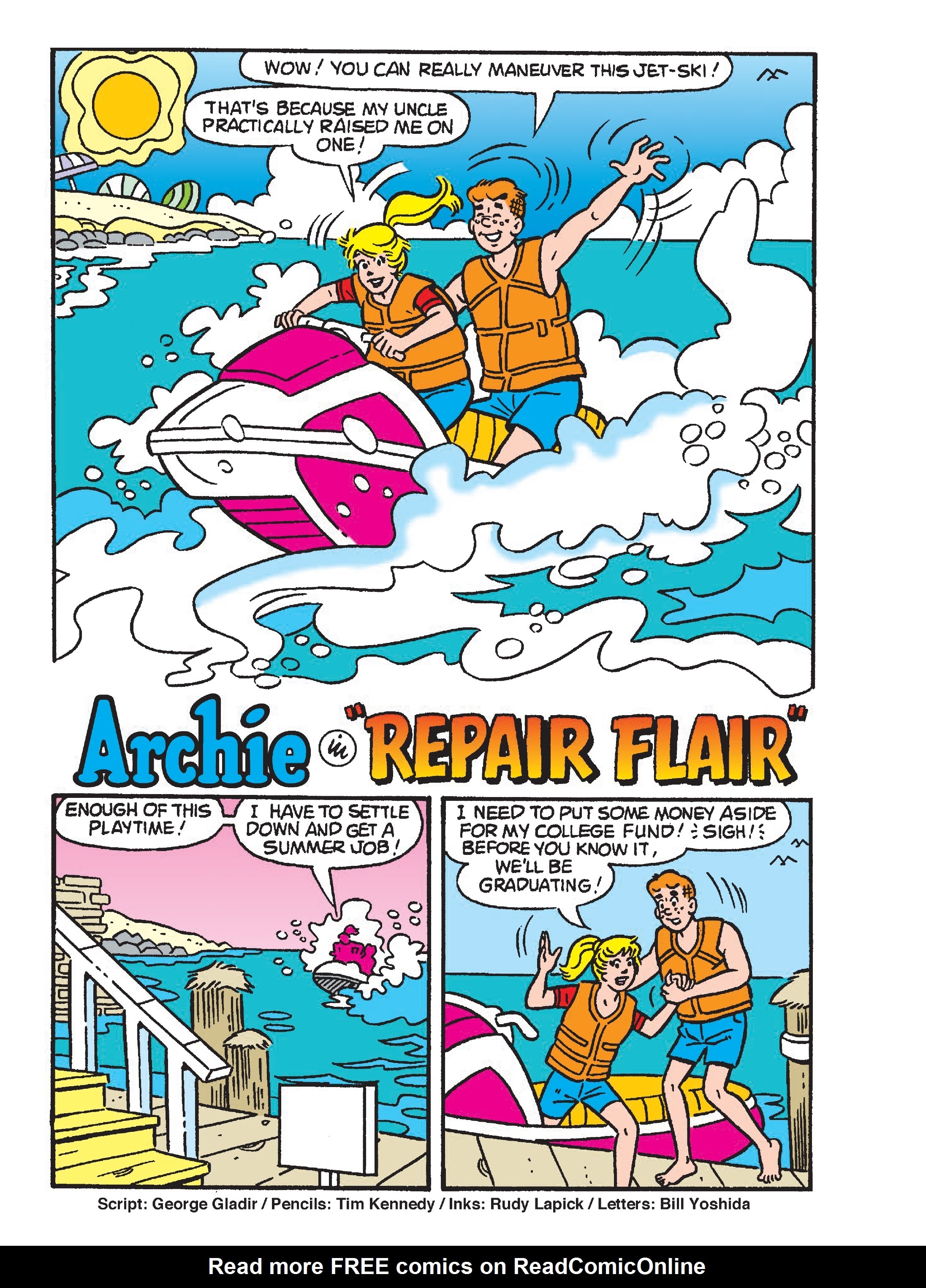 Read online Archie's Double Digest Magazine comic -  Issue #280 - 136