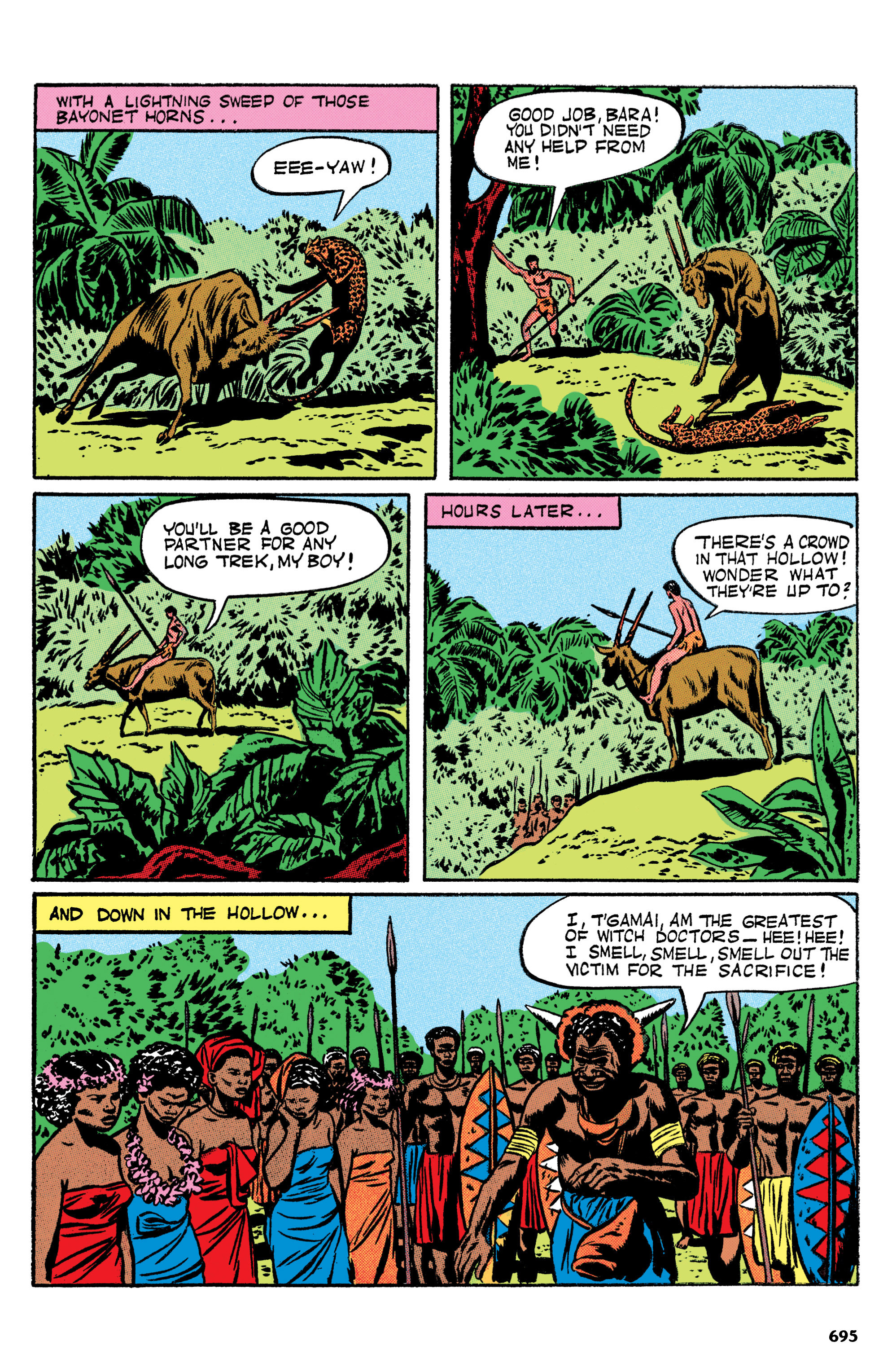 Read online Edgar Rice Burroughs Tarzan: The Jesse Marsh Years Omnibus comic -  Issue # TPB (Part 7) - 97