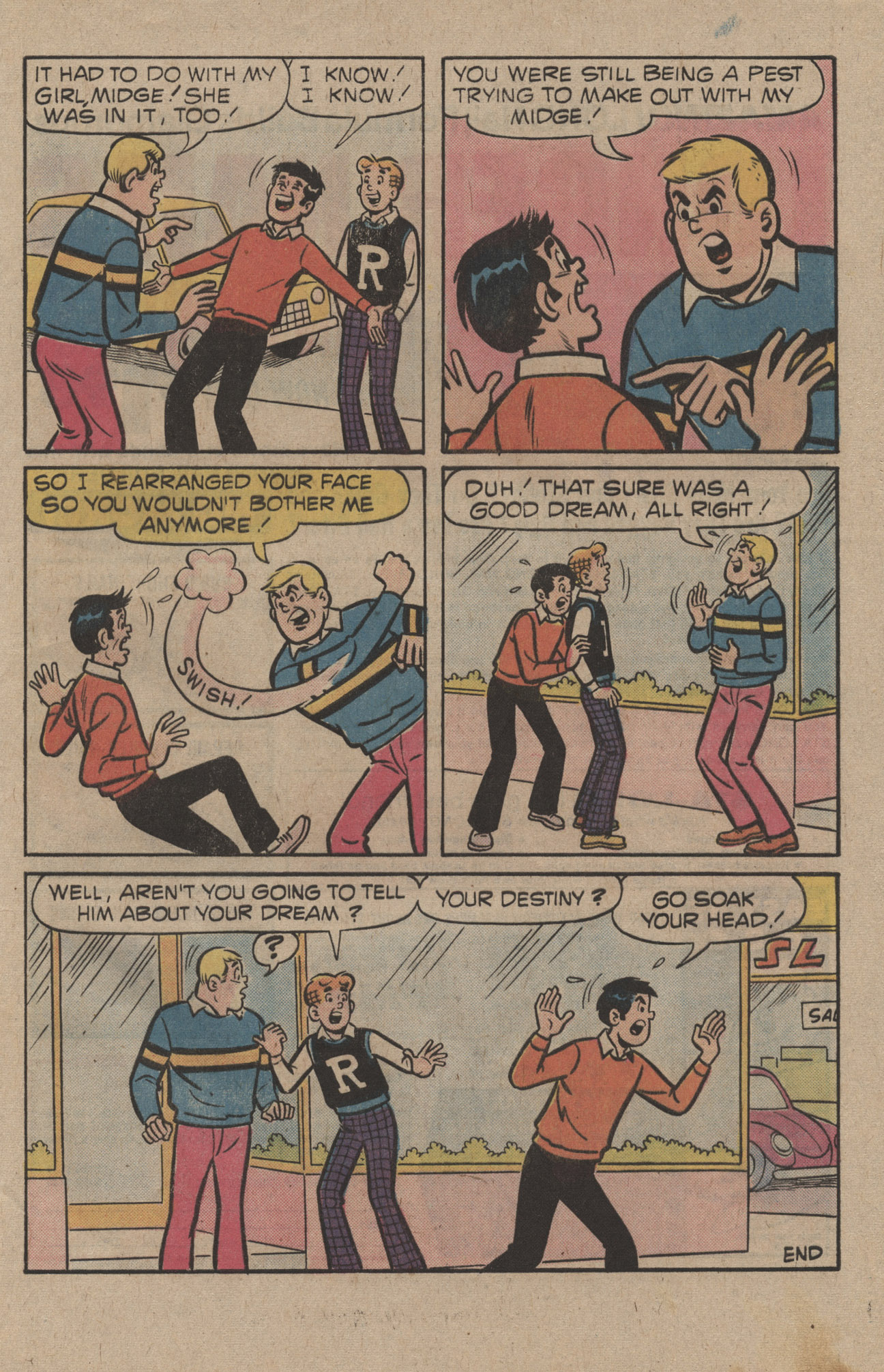 Read online Reggie and Me (1966) comic -  Issue #97 - 33