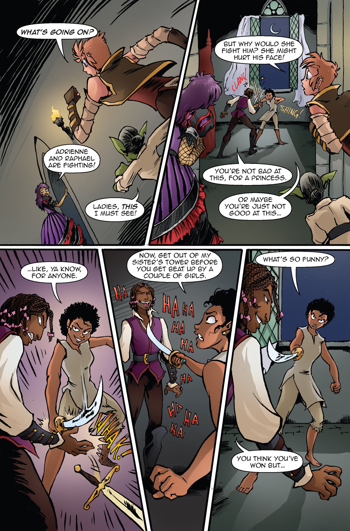Read online Princeless Book 4: Be Yourself (2015) comic -  Issue #4 - 12