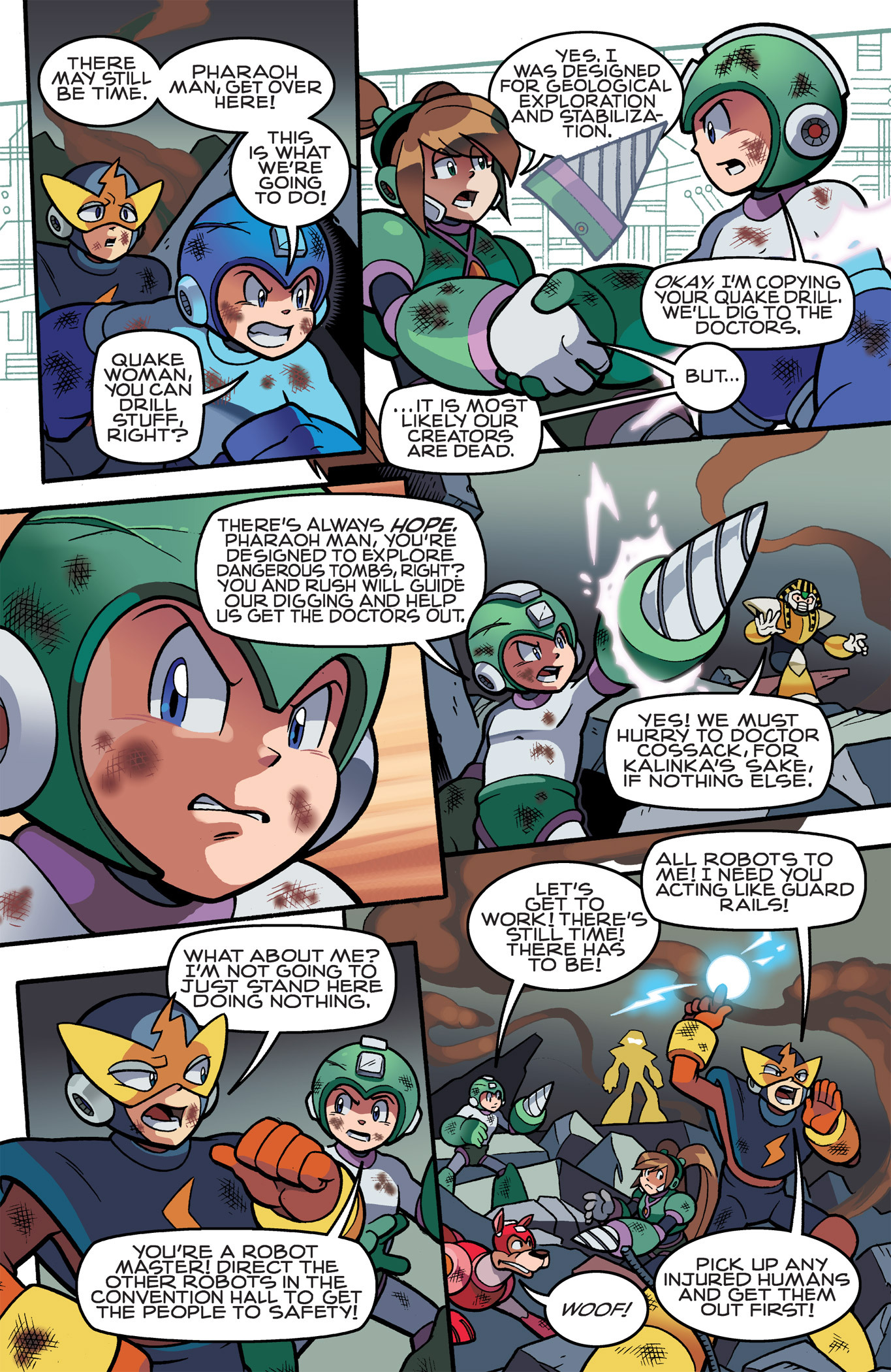 Read online Mega Man comic -  Issue # _TPB 4 - 85