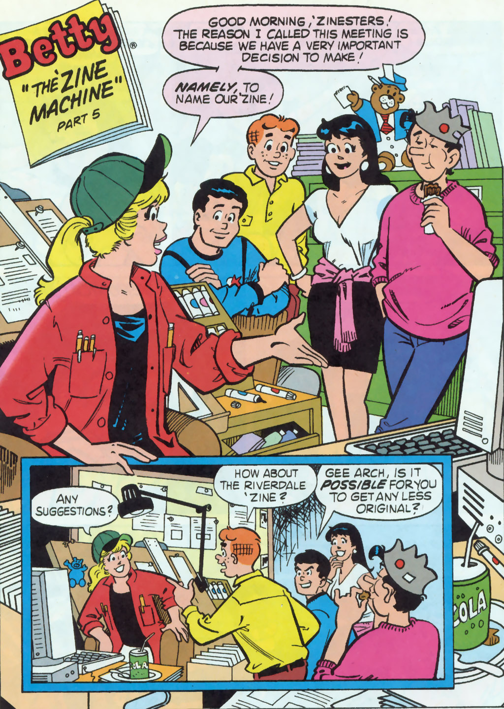 Read online Betty comic -  Issue #55 - 2