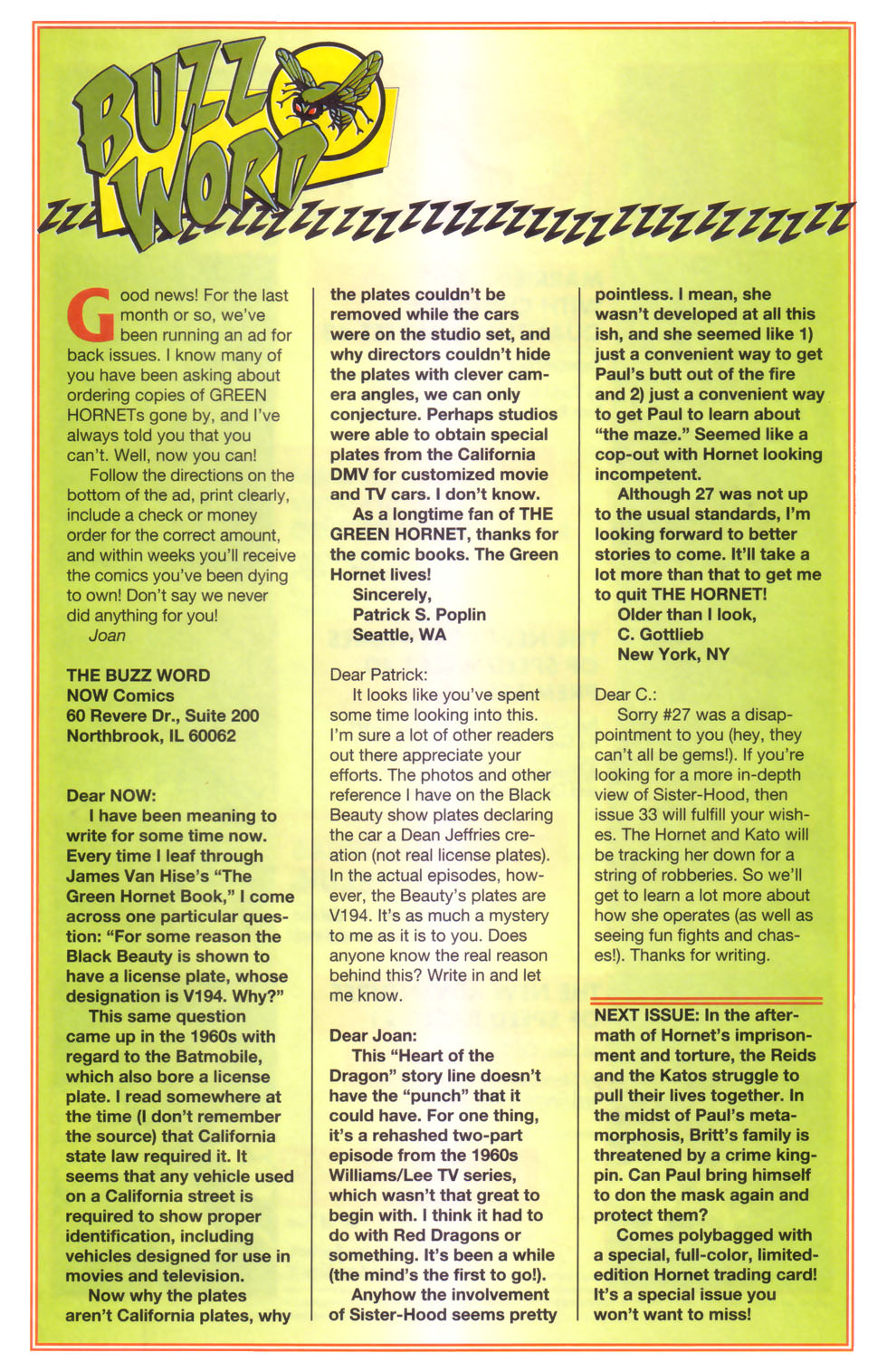 Read online The Green Hornet (1991) comic -  Issue #30 - 23