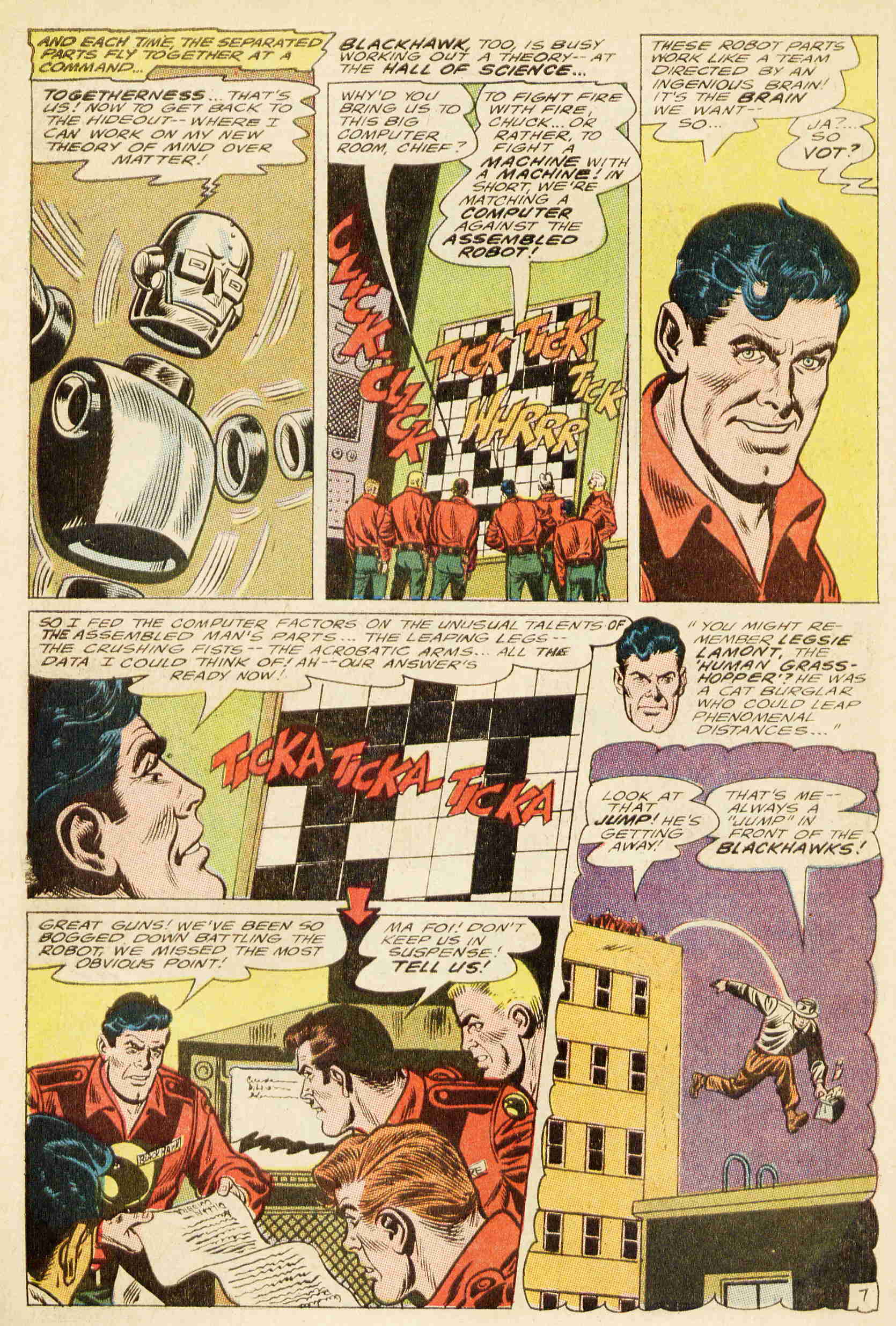 Blackhawk (1957) Issue #220 #113 - English 8