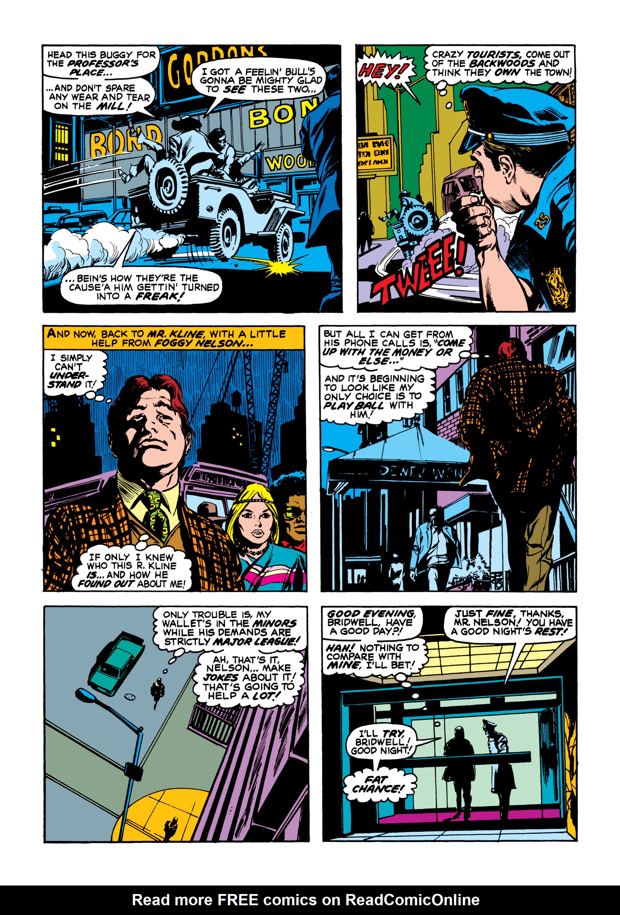 Read online Marvel Masterworks: Daredevil comic -  Issue # TPB 8 (Part 2) - 82