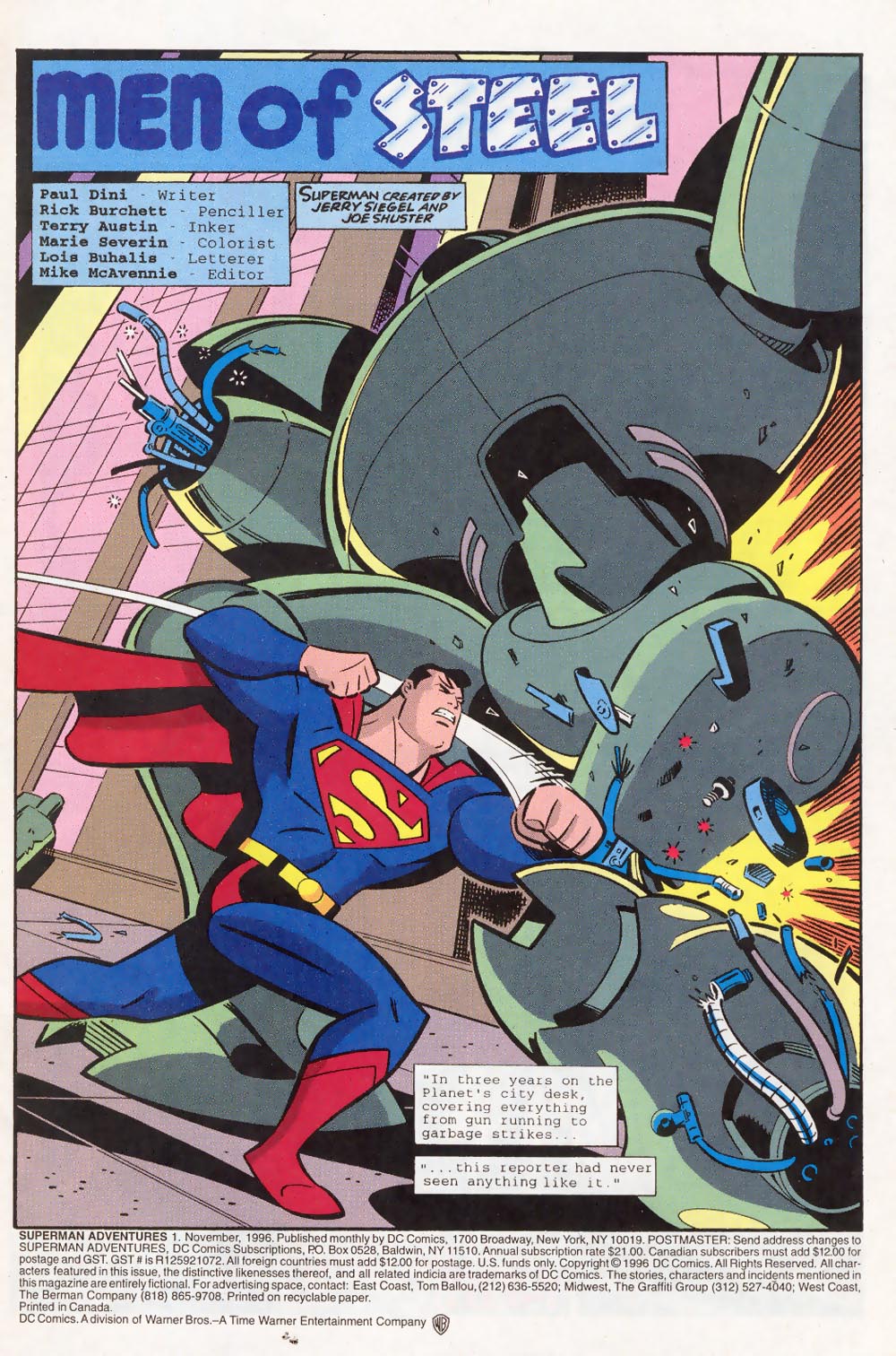 Superman Adventures Issue #1 #4 - English 3