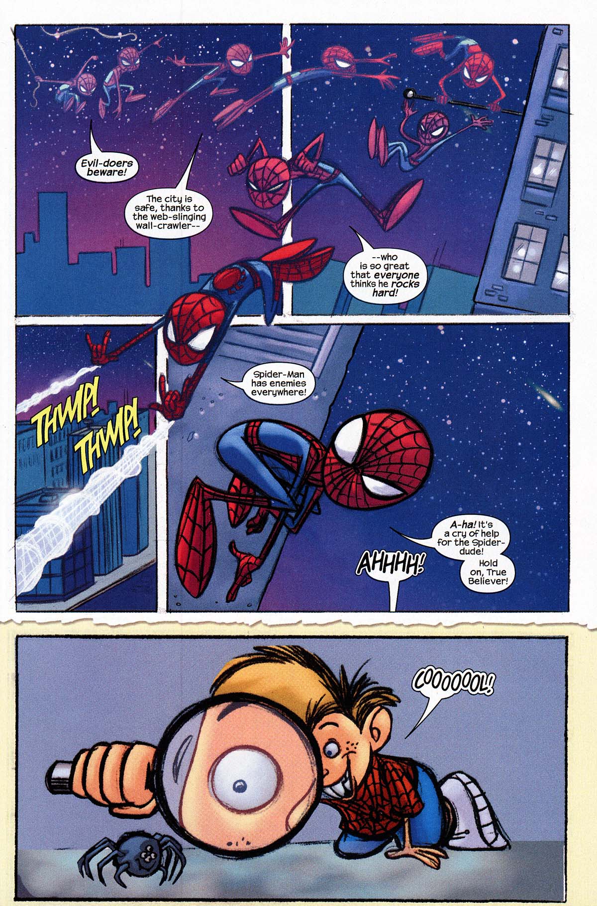 Read online Marvelous Adventures of Gus Beezer comic -  Issue # Spider-Man - 4