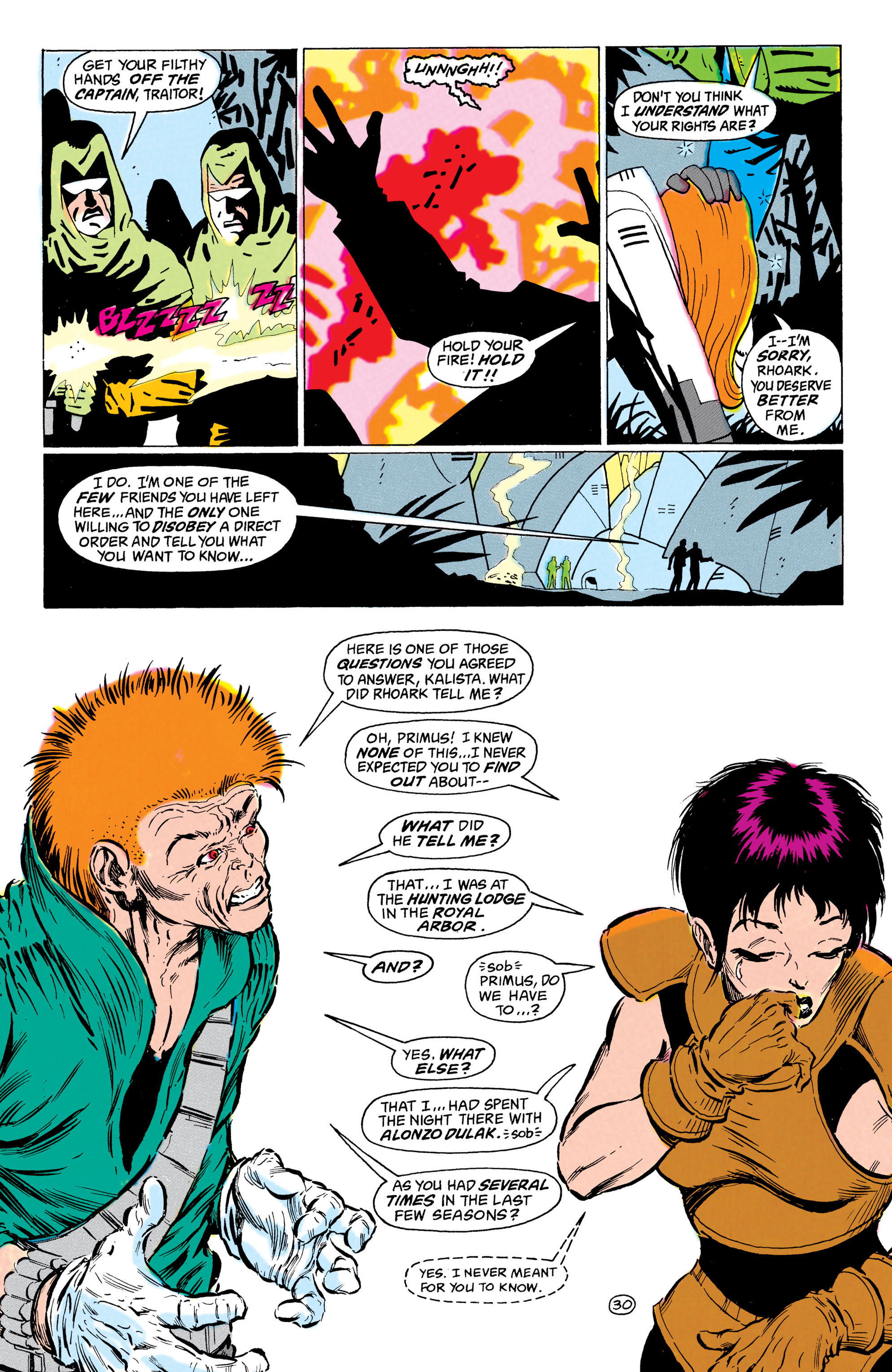 Read online The Omega Men (1983) comic -  Issue # _Annual 2 - 31