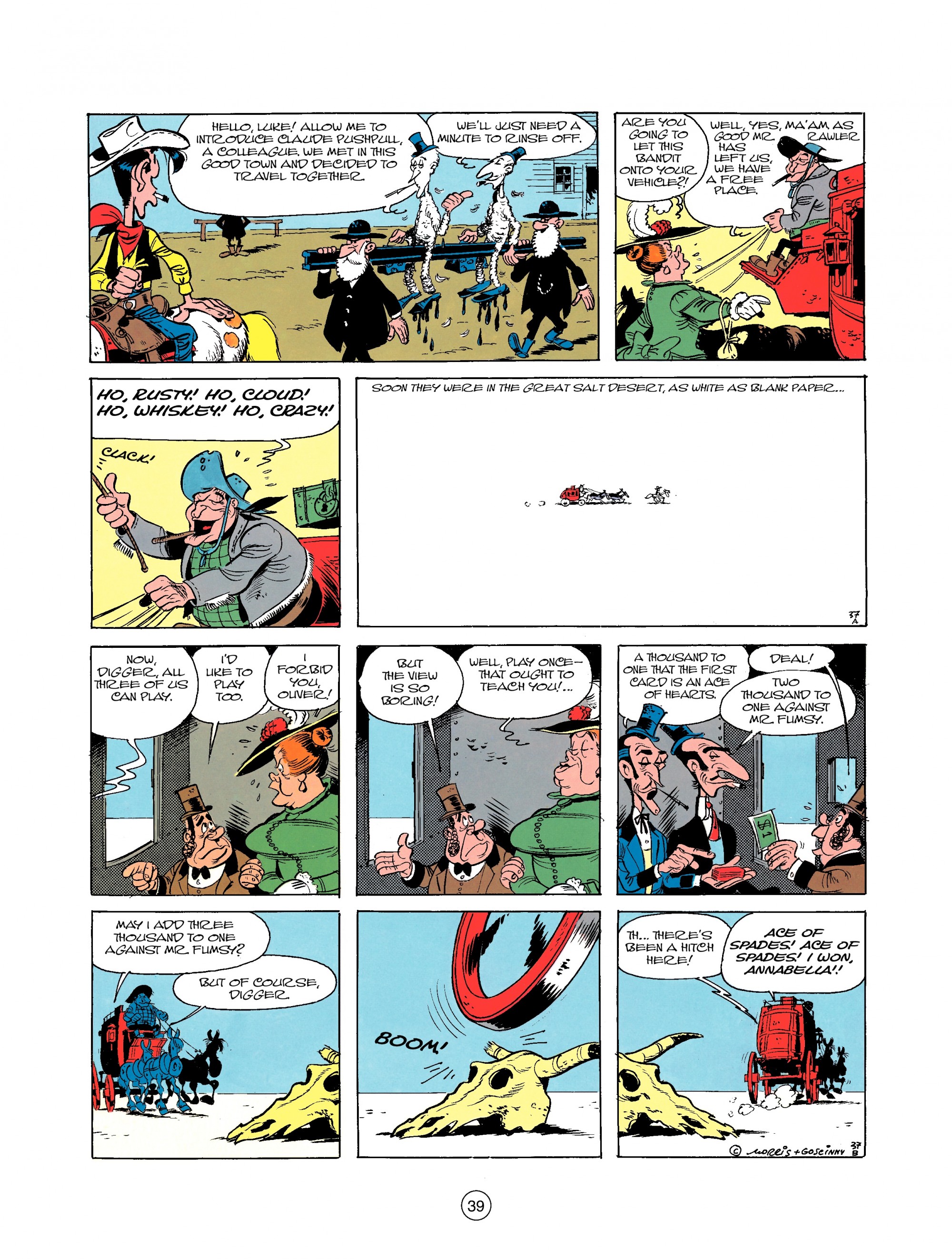Read online A Lucky Luke Adventure comic -  Issue #25 - 39