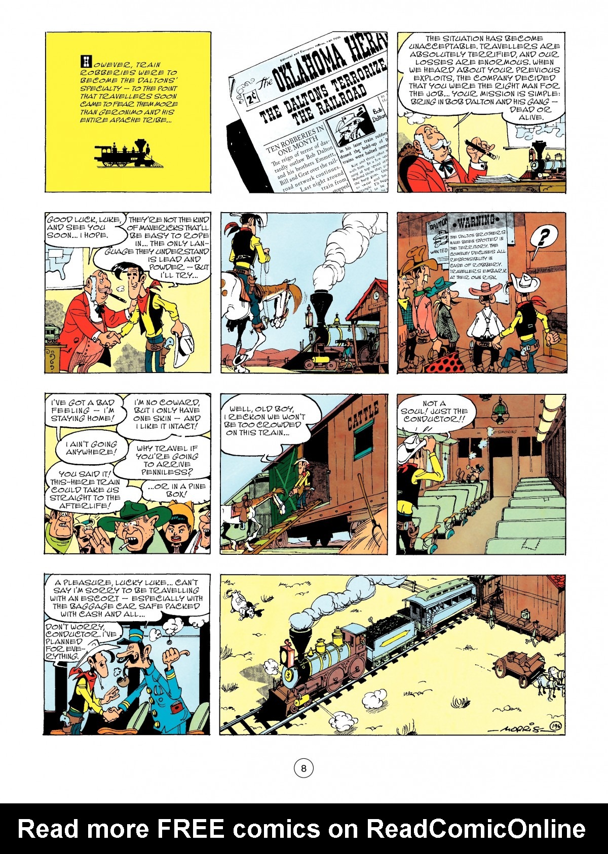 Read online A Lucky Luke Adventure comic -  Issue #47 - 8