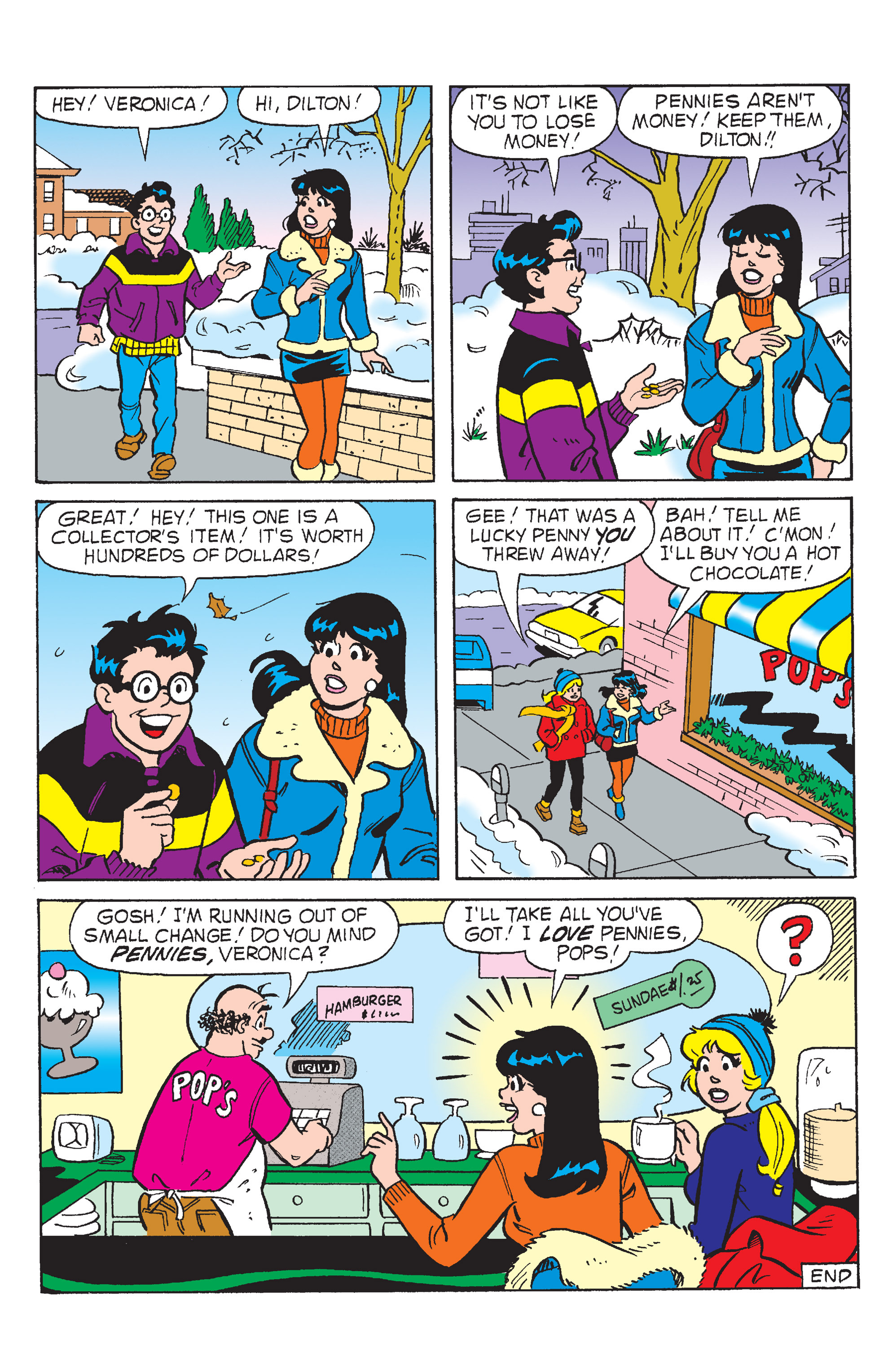 Read online B&V Friends: Snow Day! comic -  Issue # TPB - 98