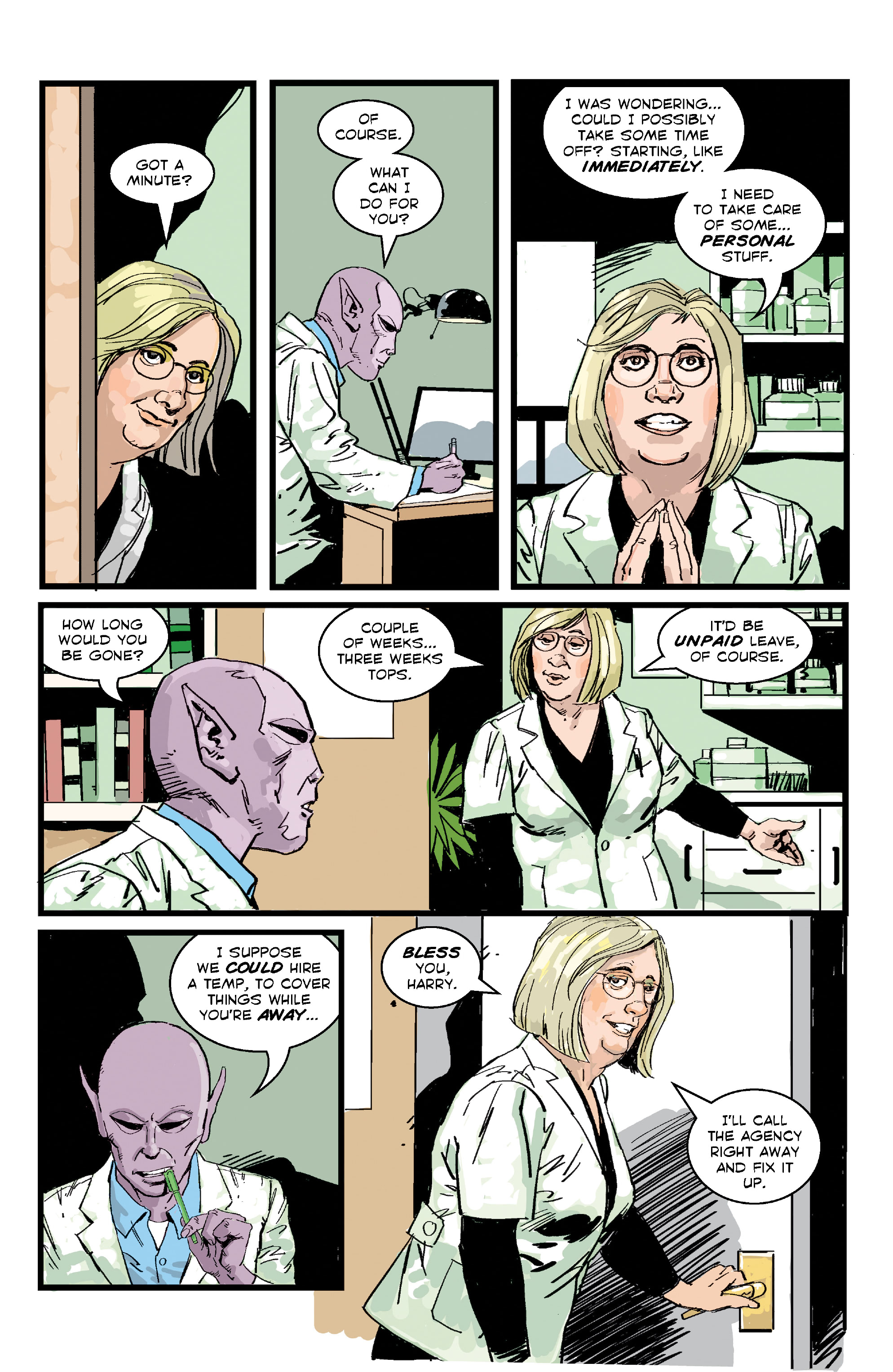 Read online Resident Alien: The Book of Love comic -  Issue #2 - 12
