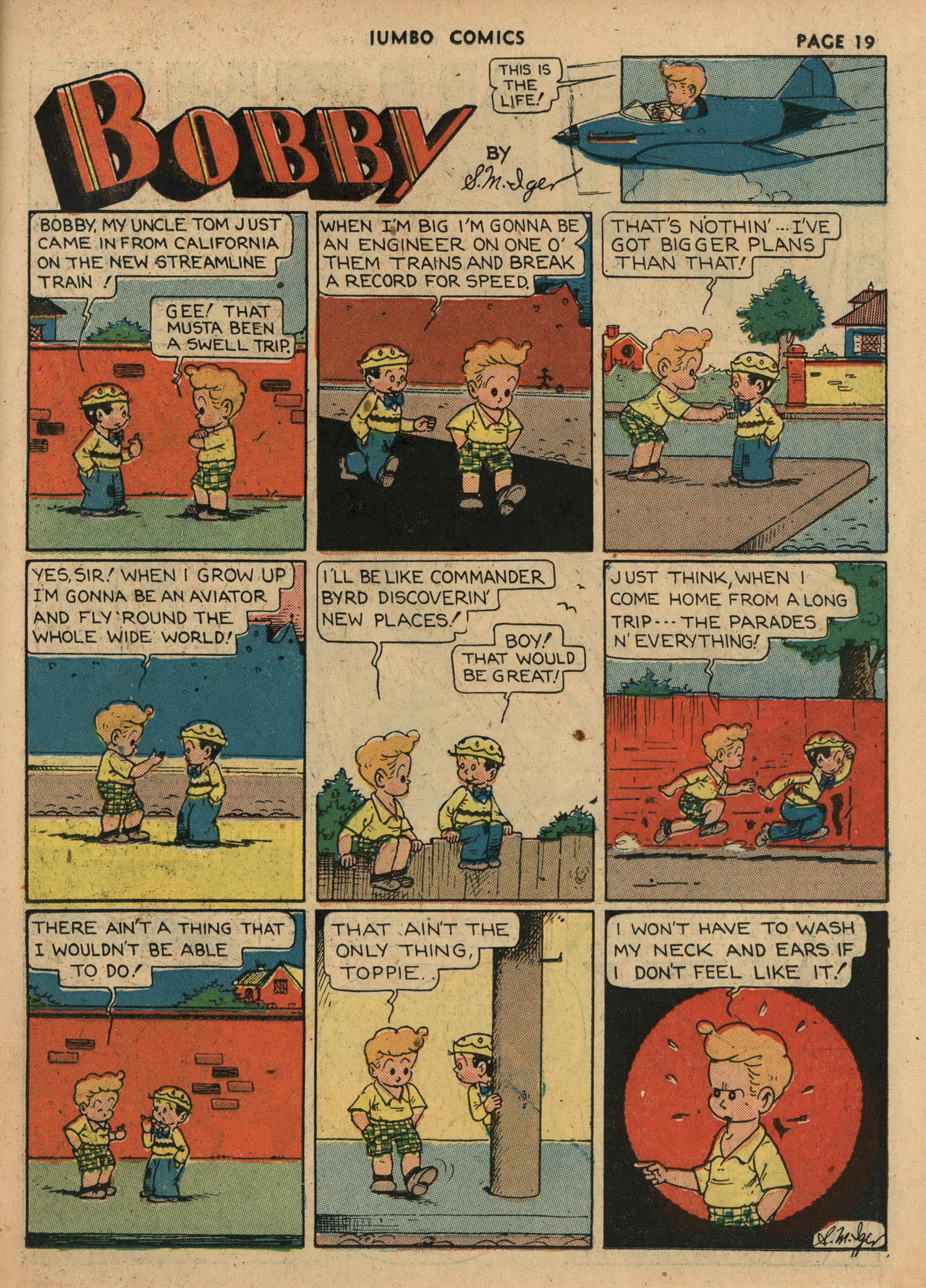 Read online Jumbo Comics comic -  Issue #37 - 21