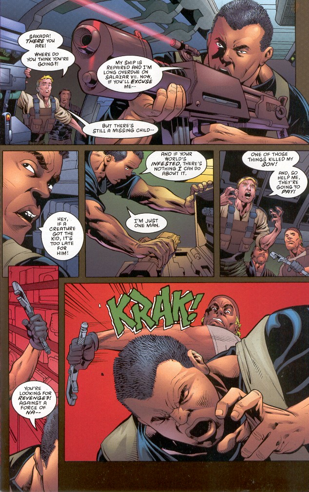 Read online Aliens: Xenogenesis comic -  Issue #2 - 9