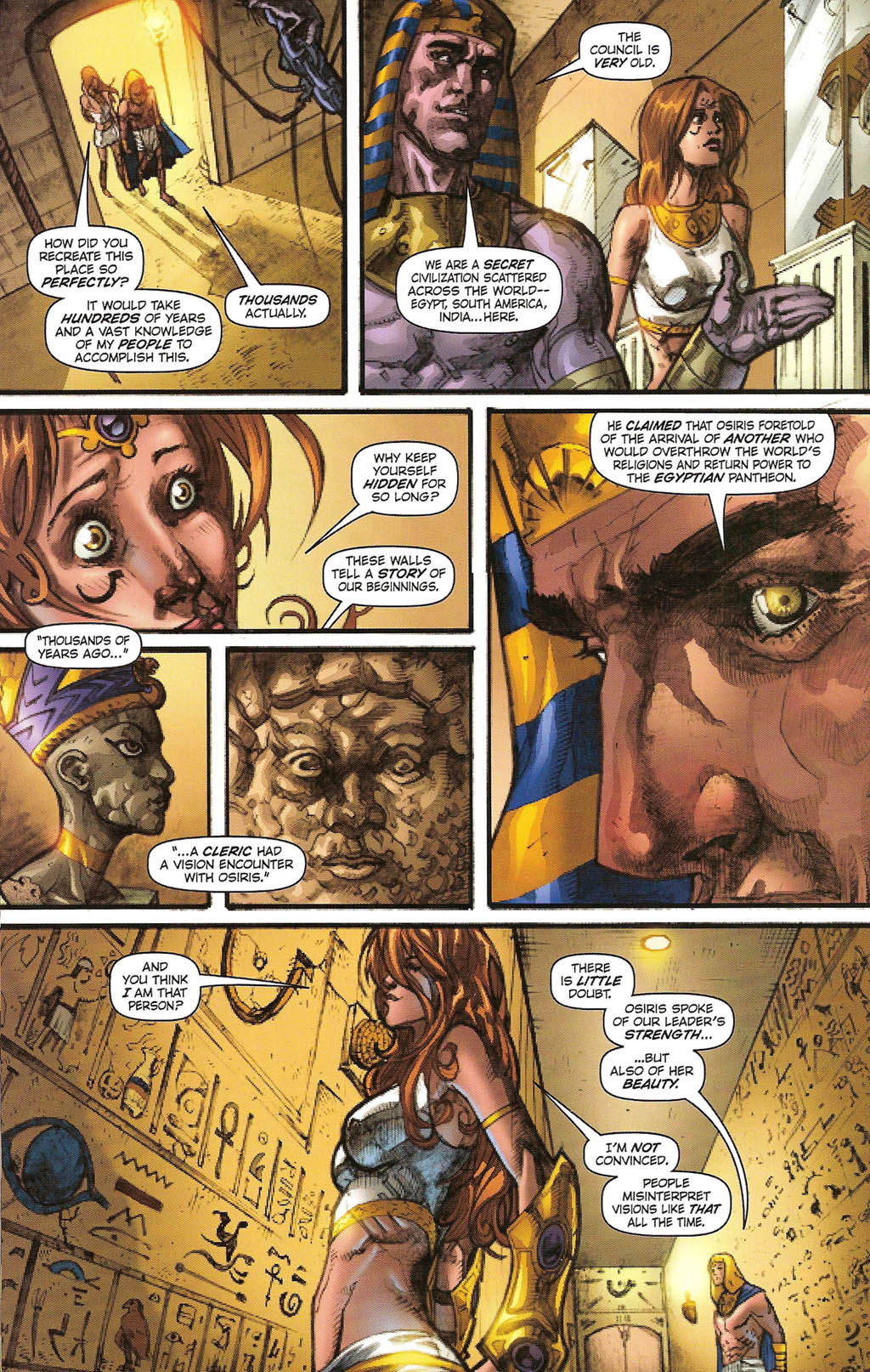 Read online The Legend of Isis comic -  Issue #6 - 22
