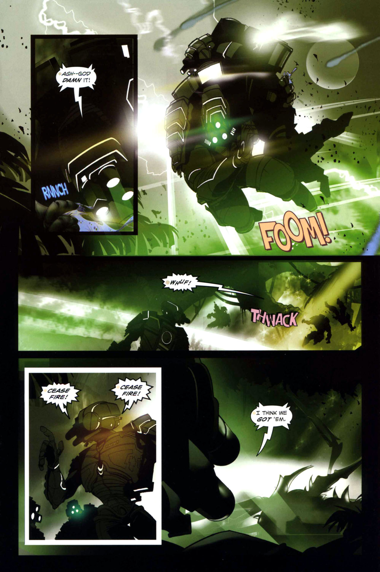 Read online Starship Troopers (2007) comic -  Issue #5 - 21