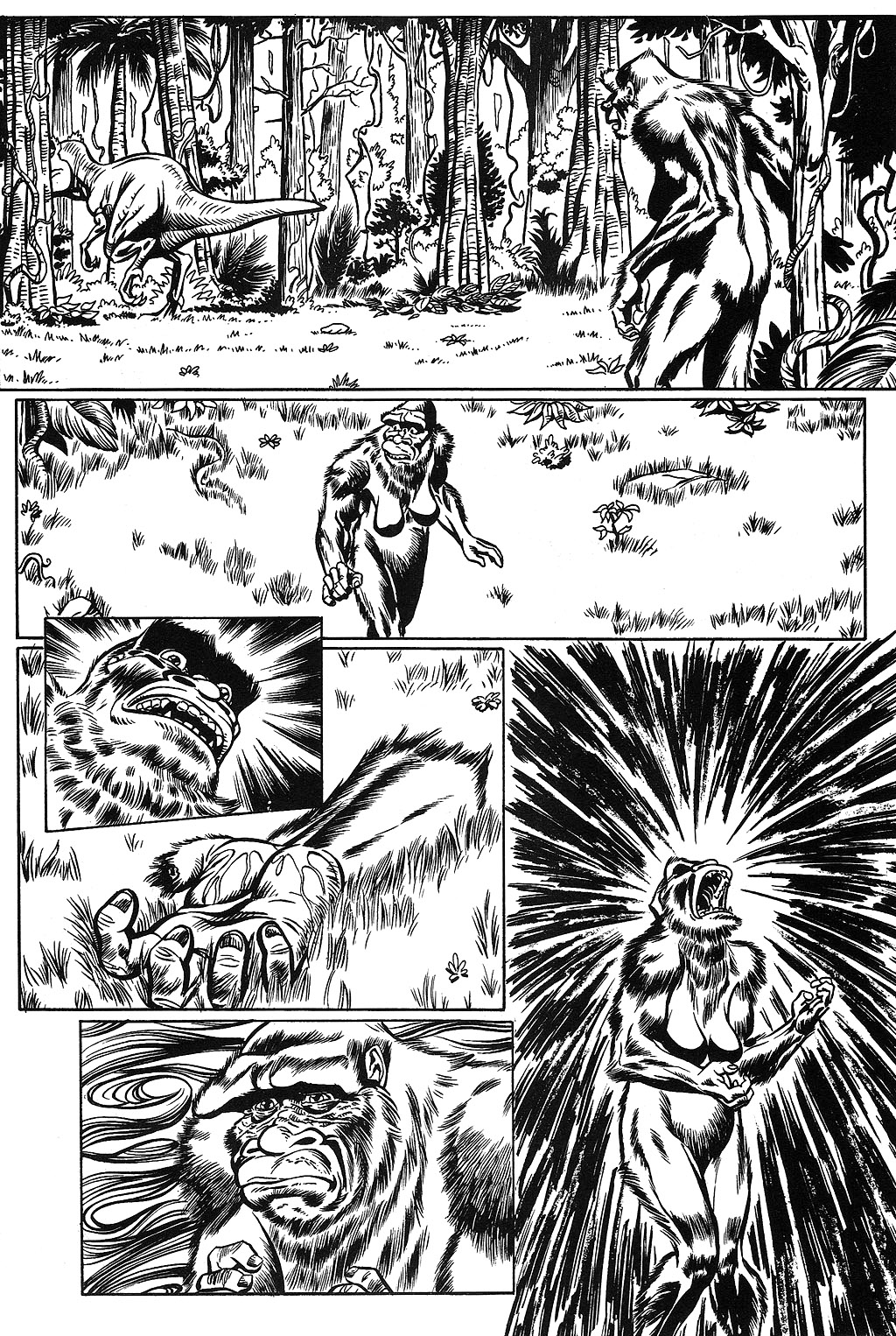 Read online Cavewoman: Missing Link comic -  Issue #4 - 22