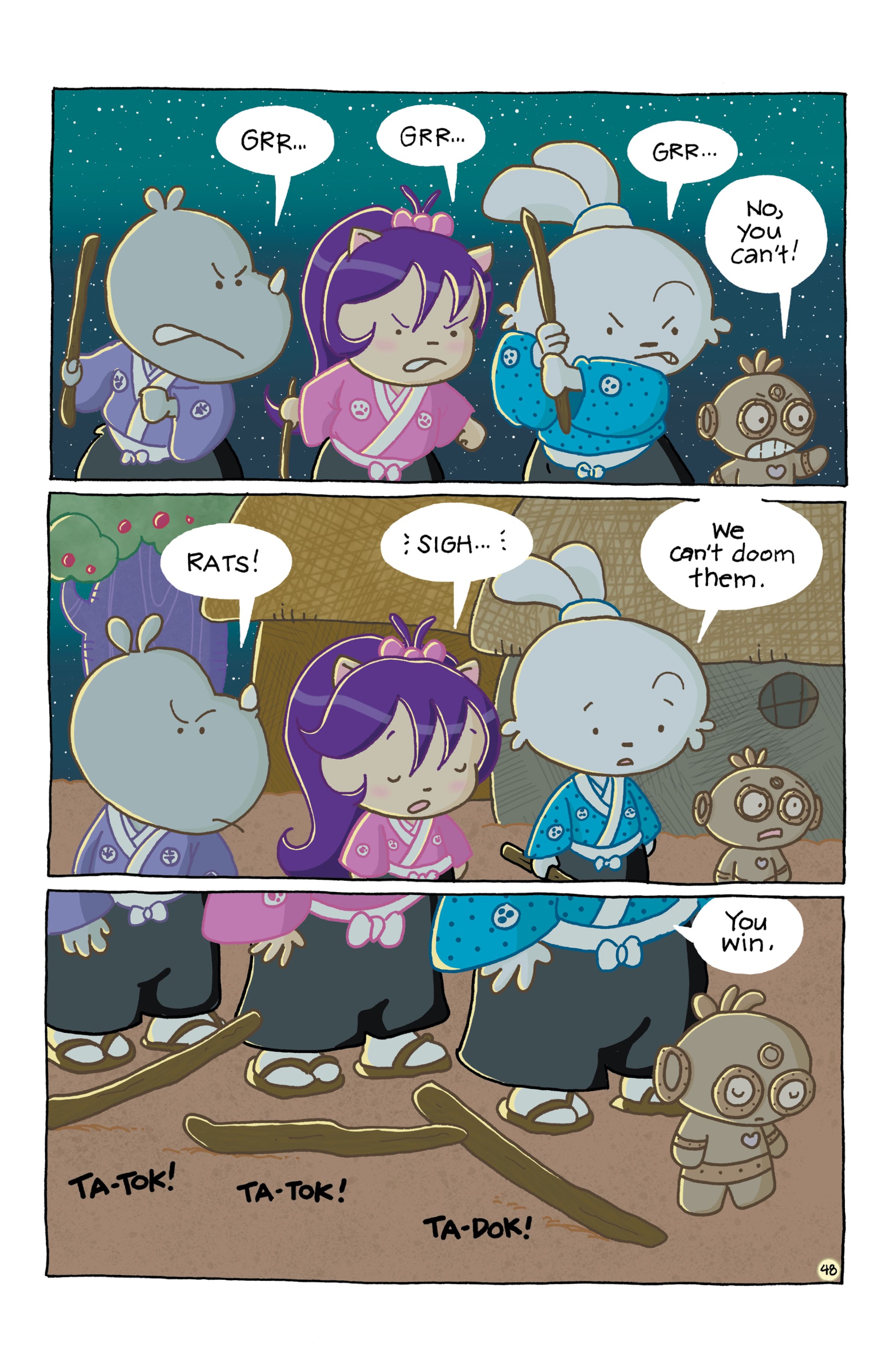 Read online Chibi-Usagi: Attack of the Heebie Chibis comic -  Issue # TPB - 52