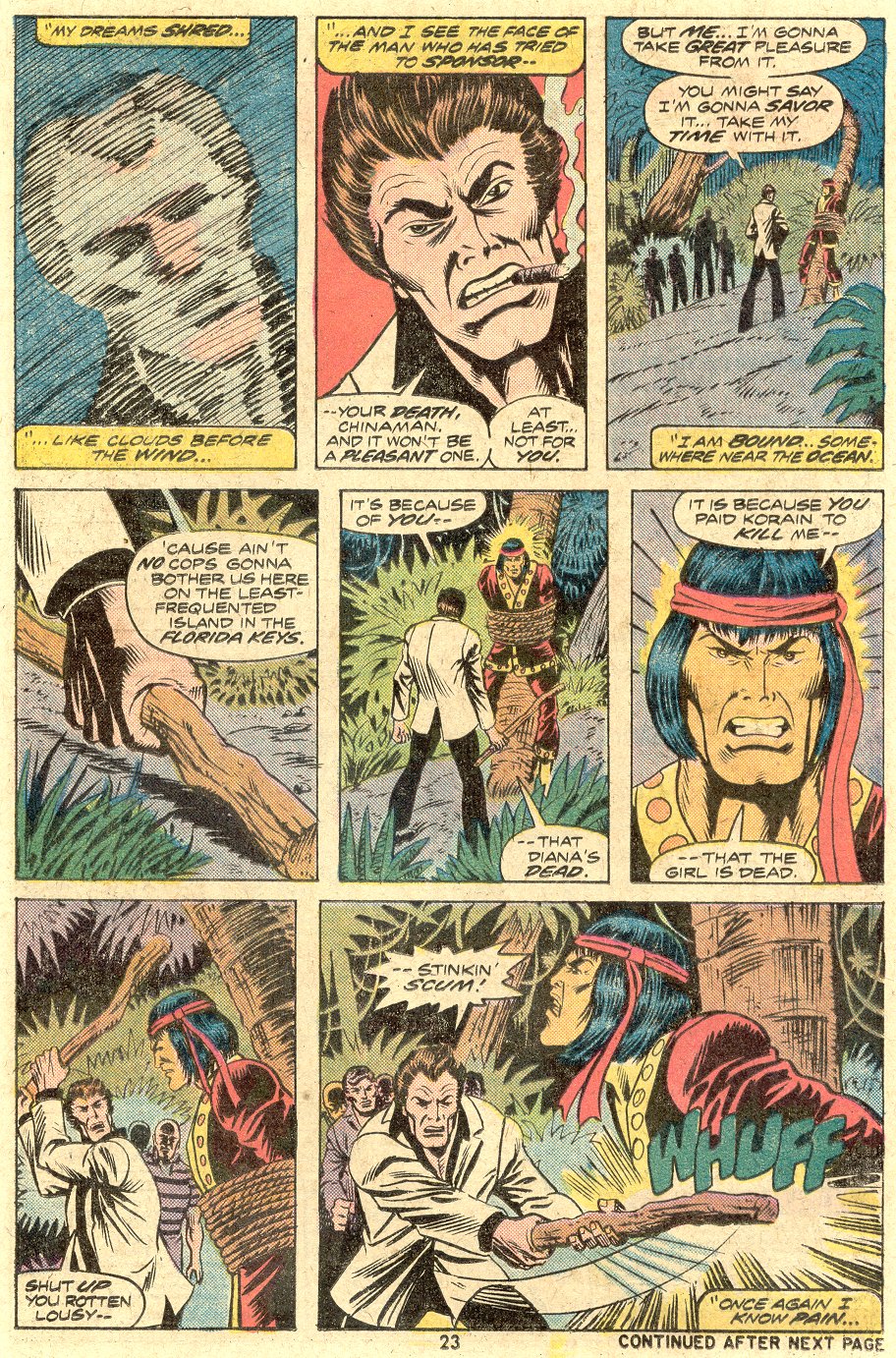 Master of Kung Fu (1974) Issue #21 #6 - English 13