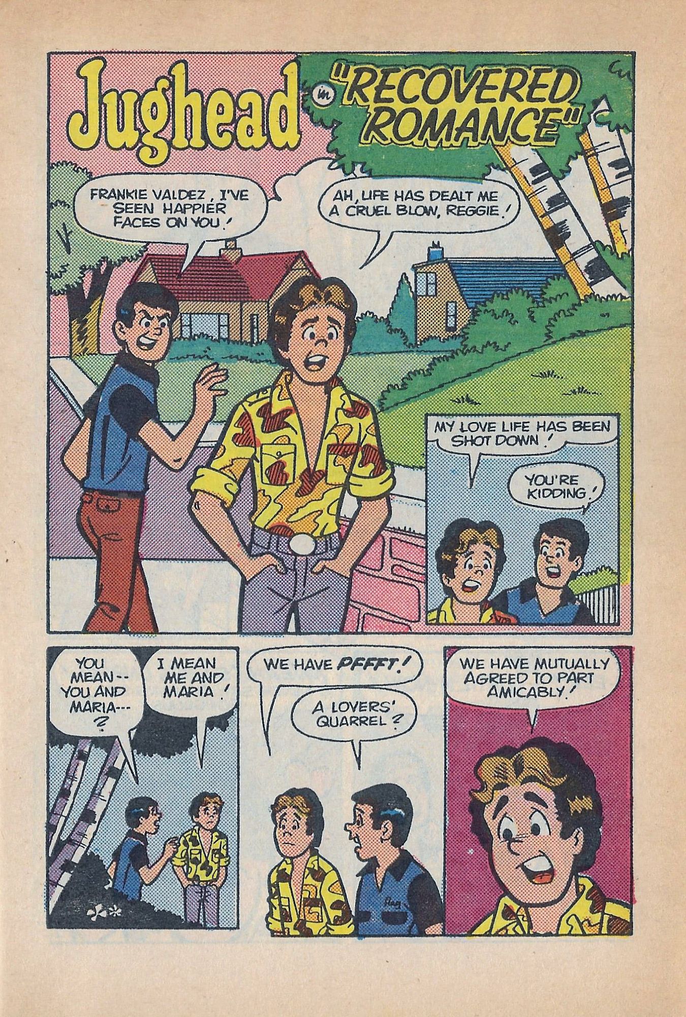 Read online Jughead Jones Comics Digest comic -  Issue #58 - 125