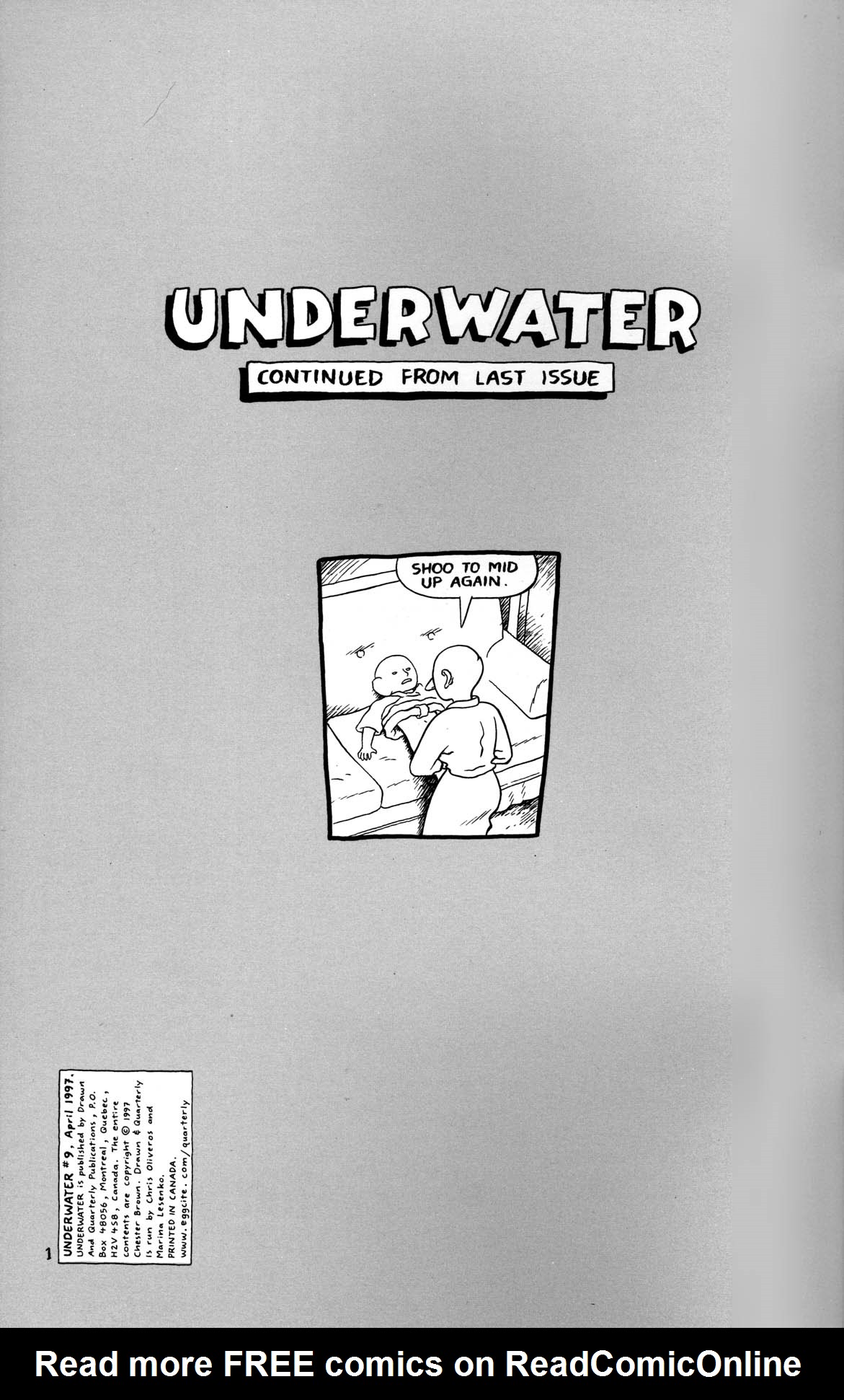 Read online Underwater comic -  Issue #9 - 2