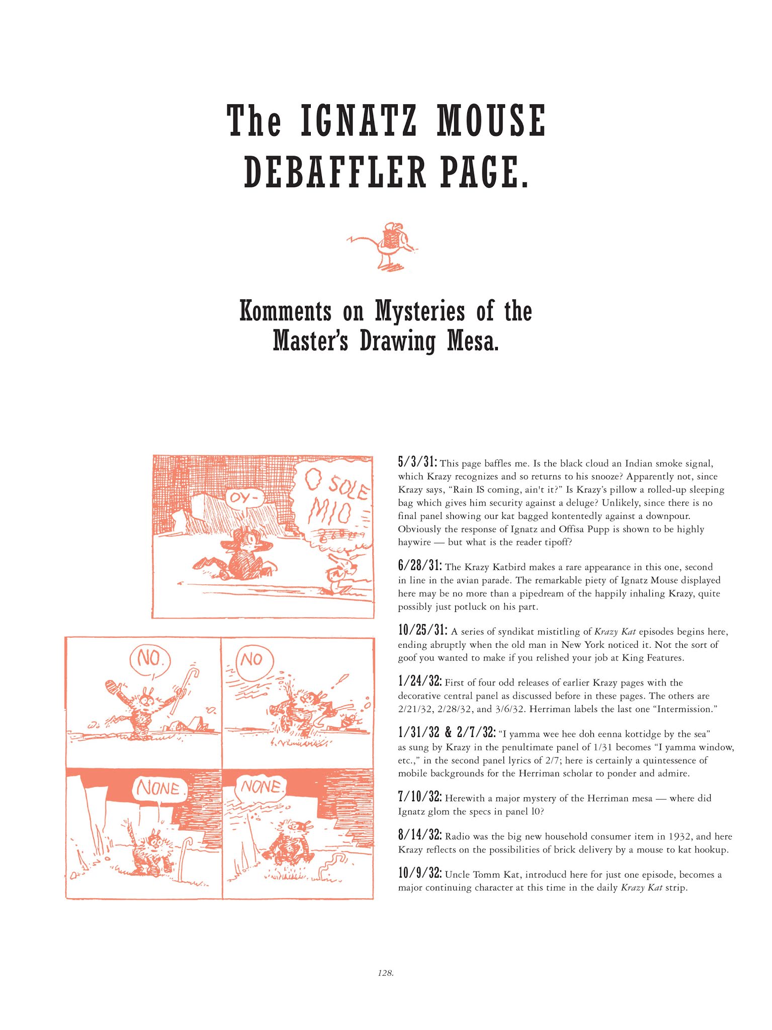 Read online Krazy & Ignatz comic -  Issue # TPB 7 - 125