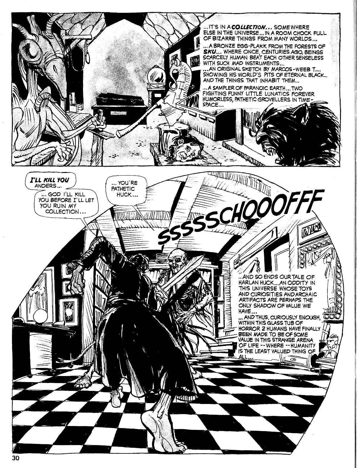 Read online Nightmare (1970) comic -  Issue #11 - 30