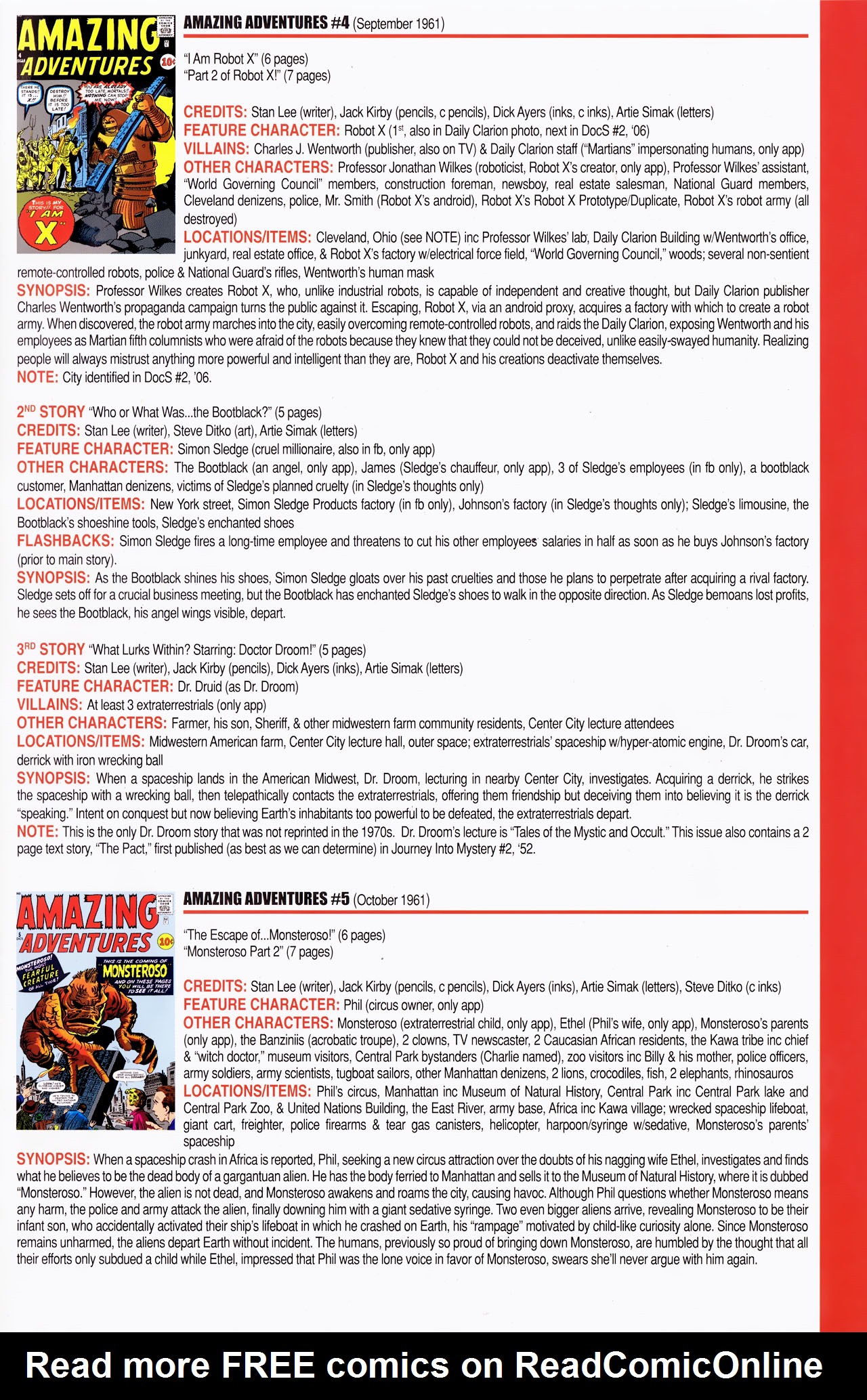 Read online Official Index to the Marvel Universe comic -  Issue #14 - 21