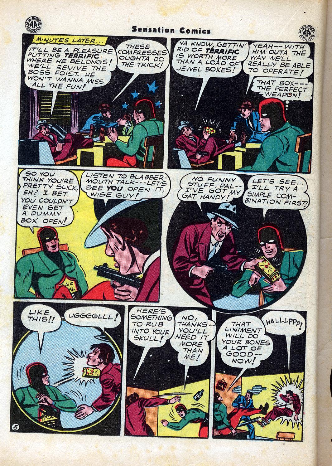 Read online Sensation (Mystery) Comics comic -  Issue #47 - 30