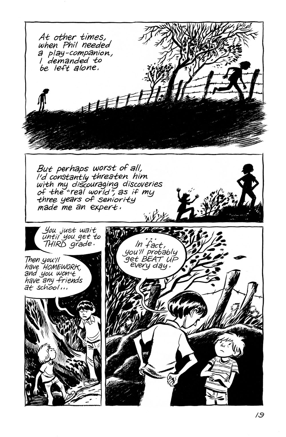 Read online Blankets comic -  Issue #1 - 17