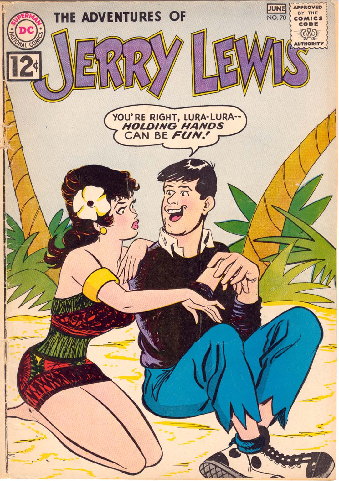 Read online The Adventures of Jerry Lewis comic -  Issue #70 - 1