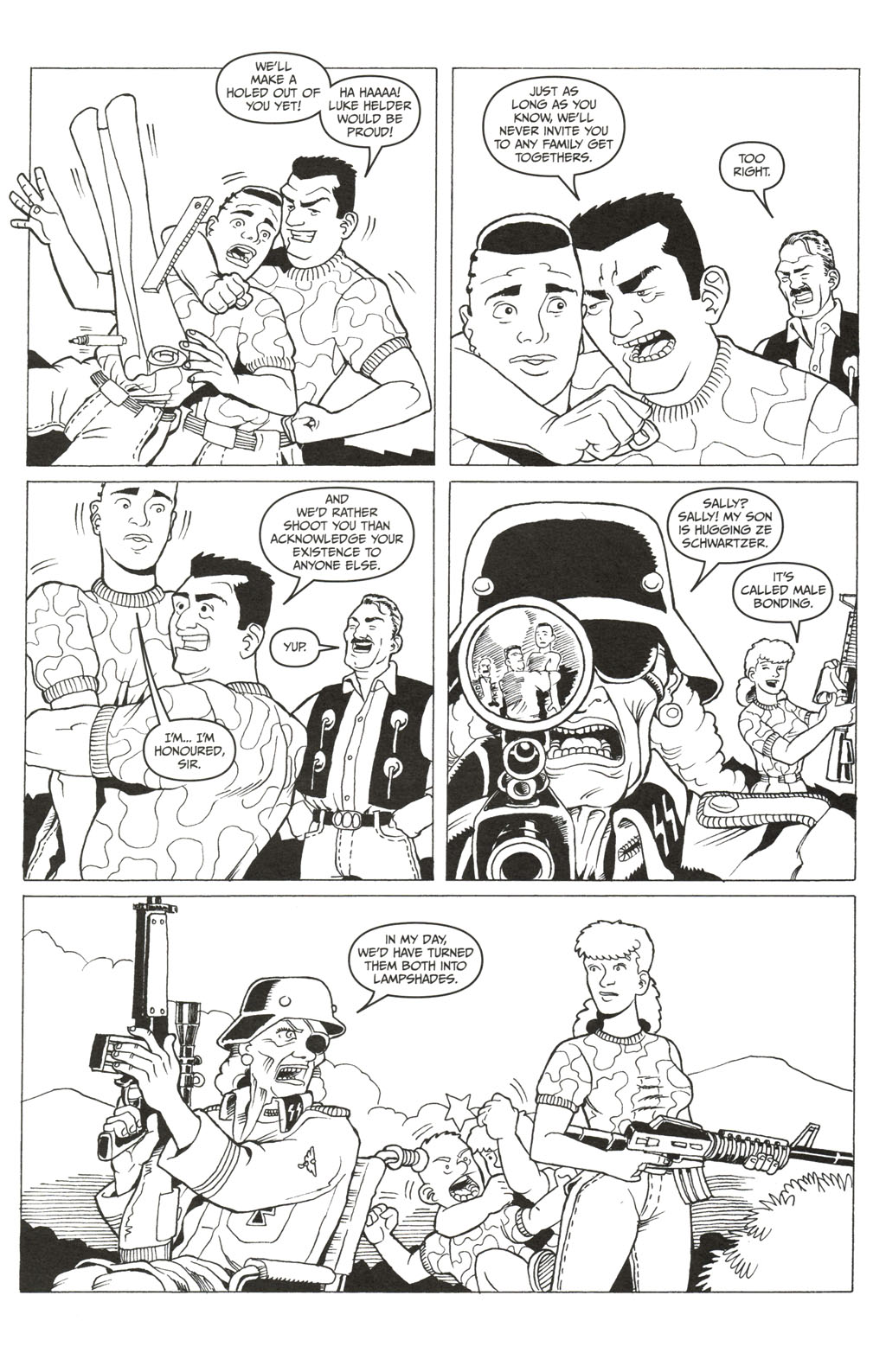 Read online Rich Johnston's Holed Up comic -  Issue #3 - 14