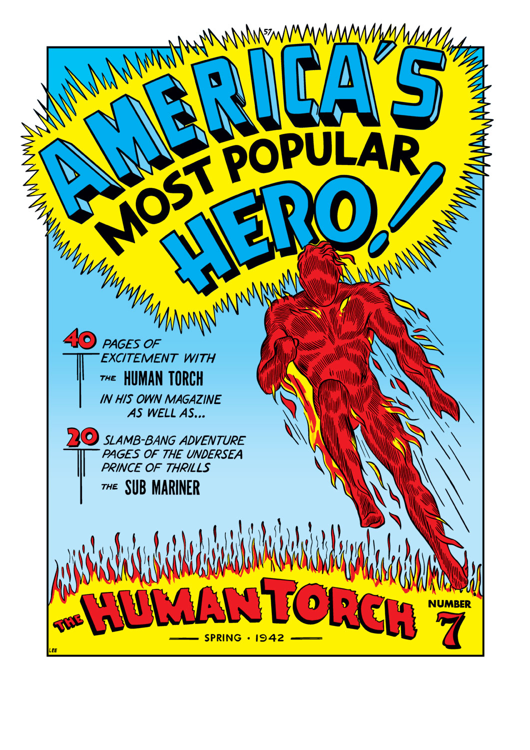 Read online Captain America Comics comic -  Issue #15 - 58