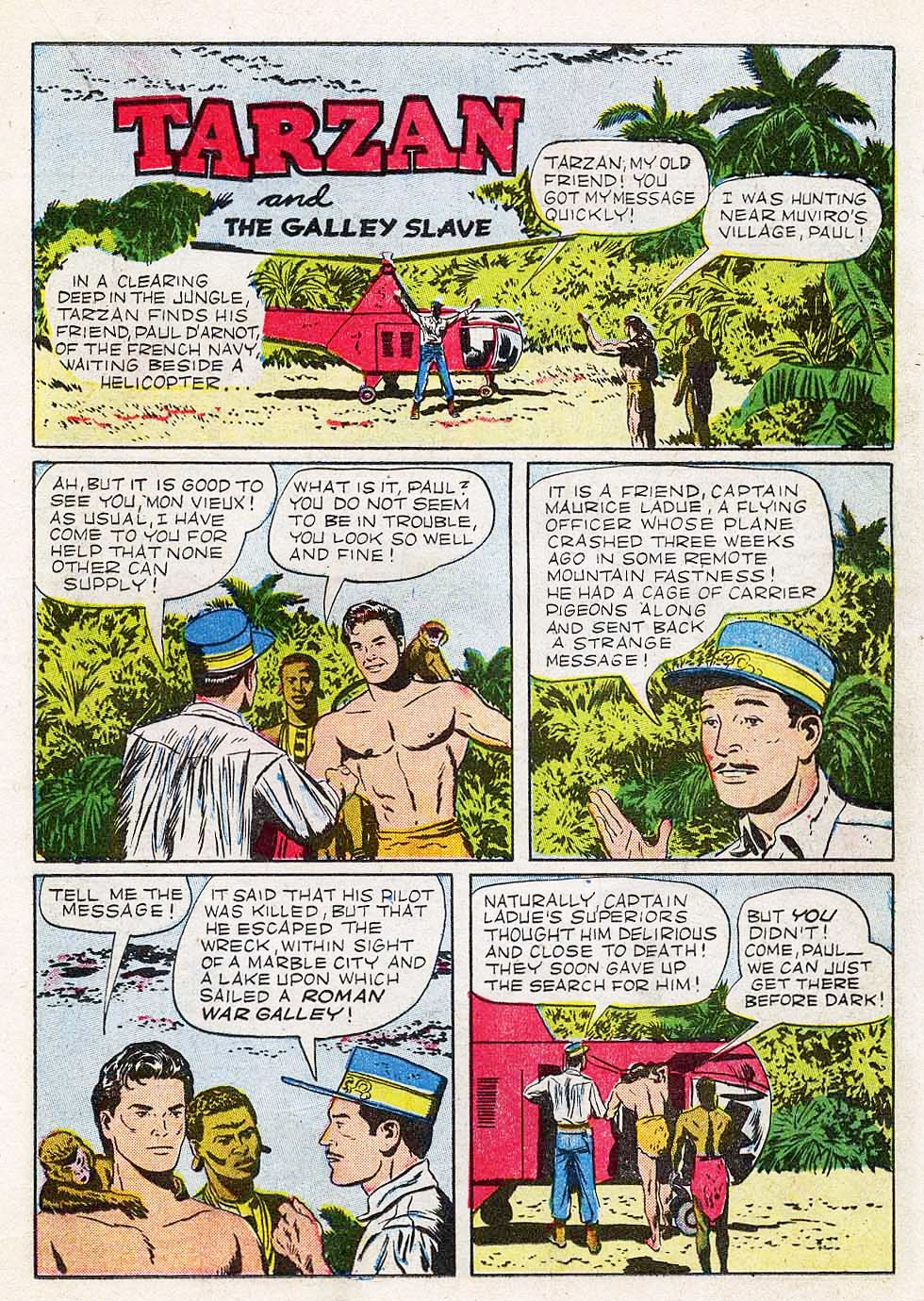 Read online Tarzan (1948) comic -  Issue #21 - 27