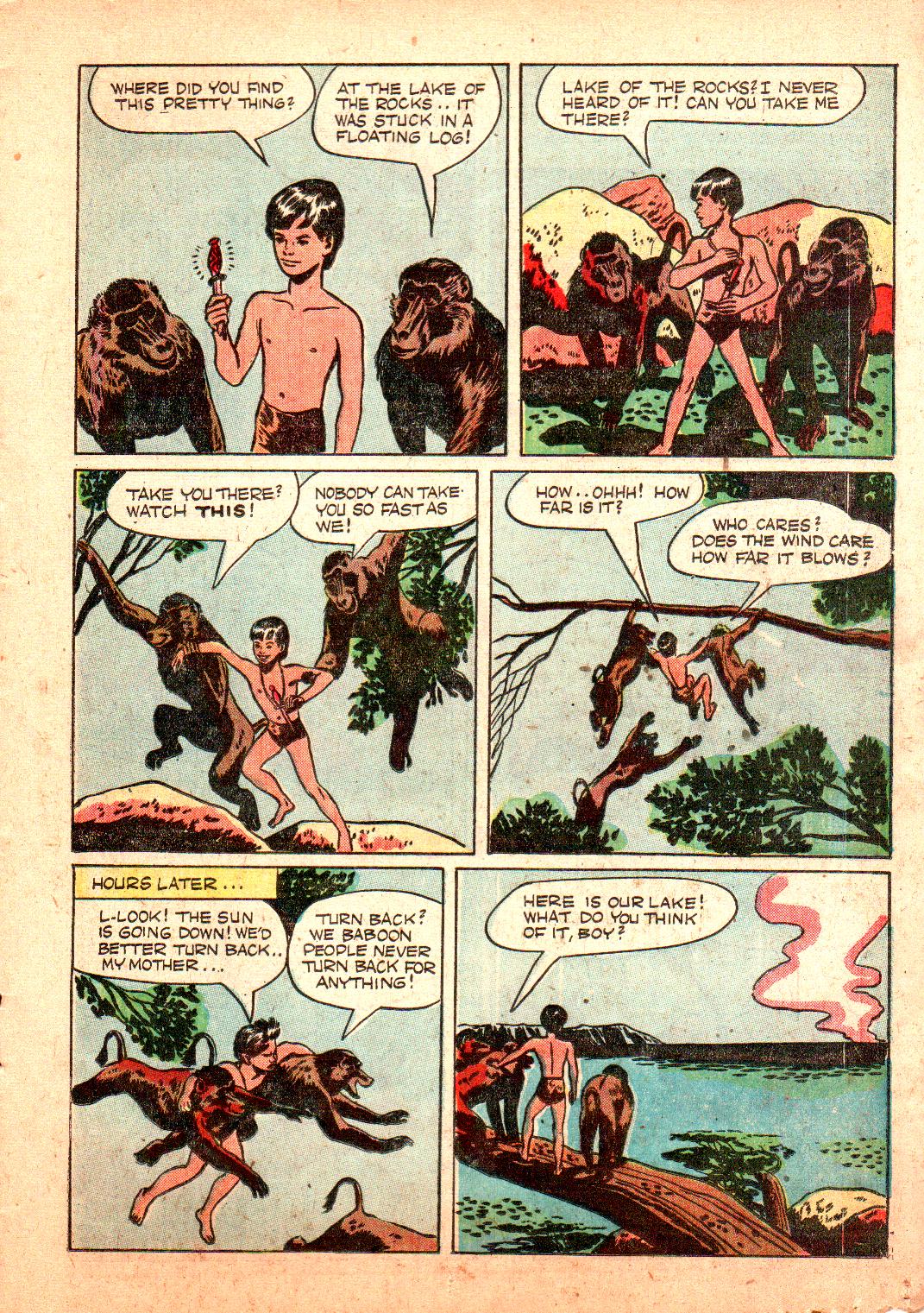 Read online Tarzan (1948) comic -  Issue #3 - 11