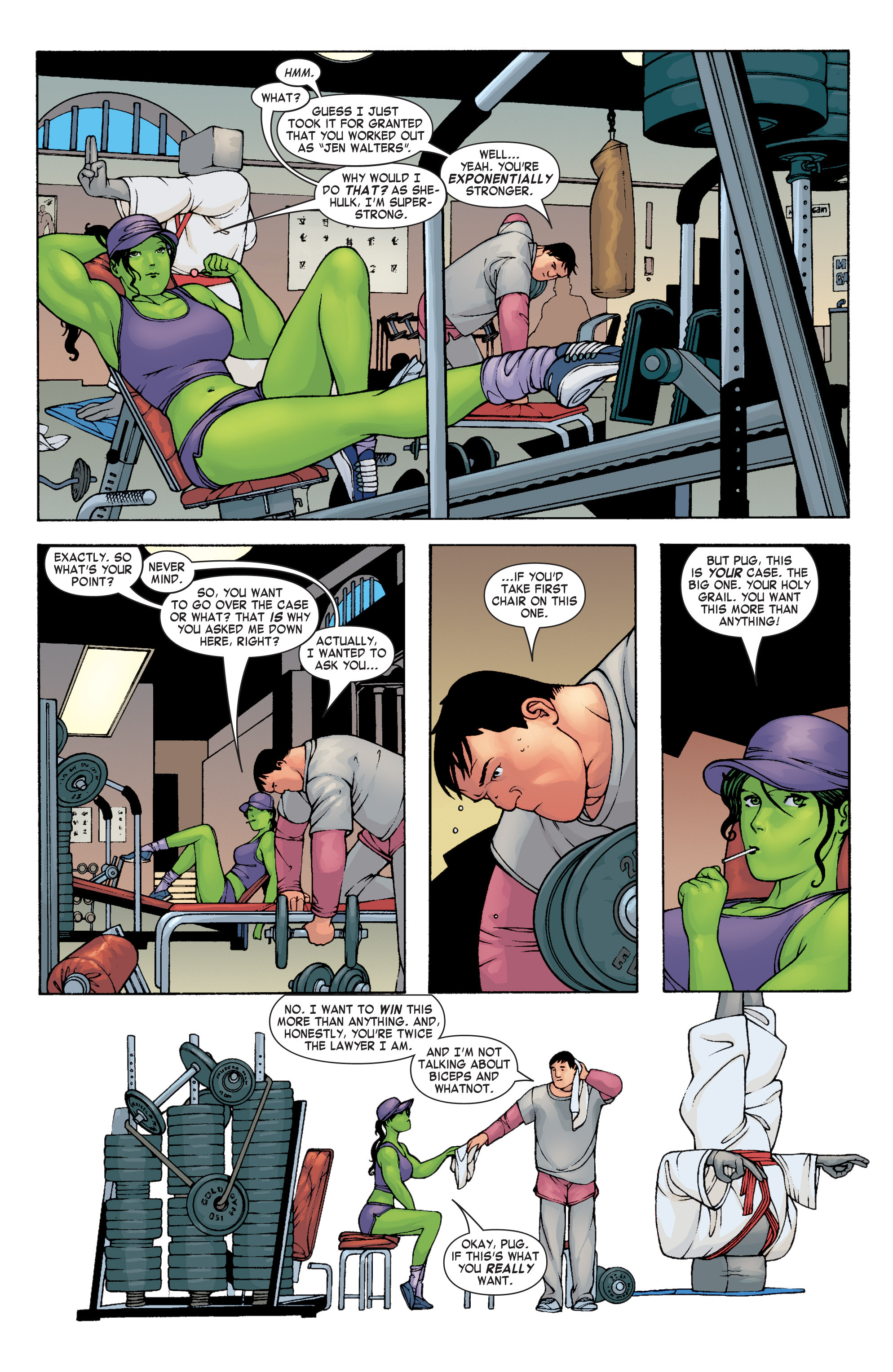 Read online She-Hulk (2004) comic -  Issue #4 - 6