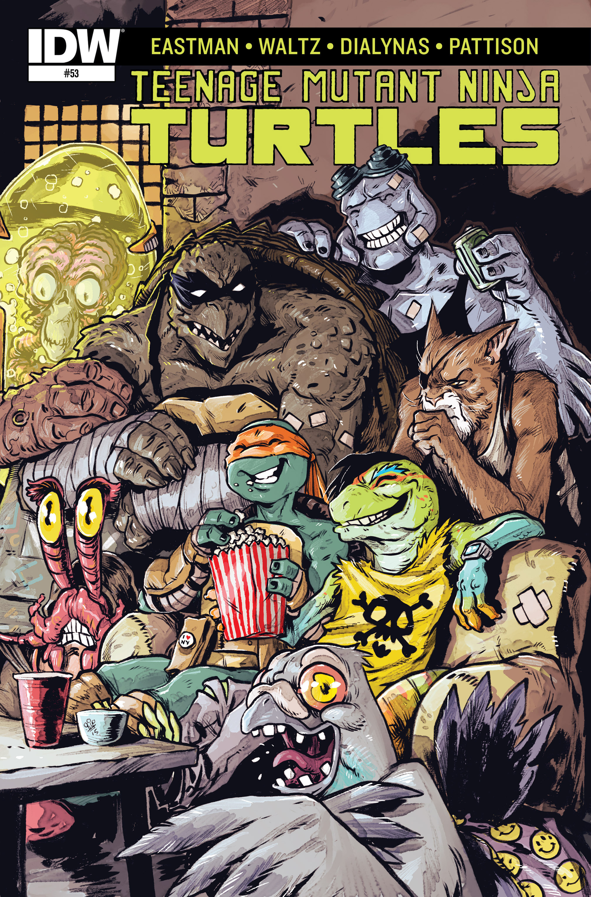 Read online Teenage Mutant Ninja Turtles (2011) comic -  Issue #53 - 1