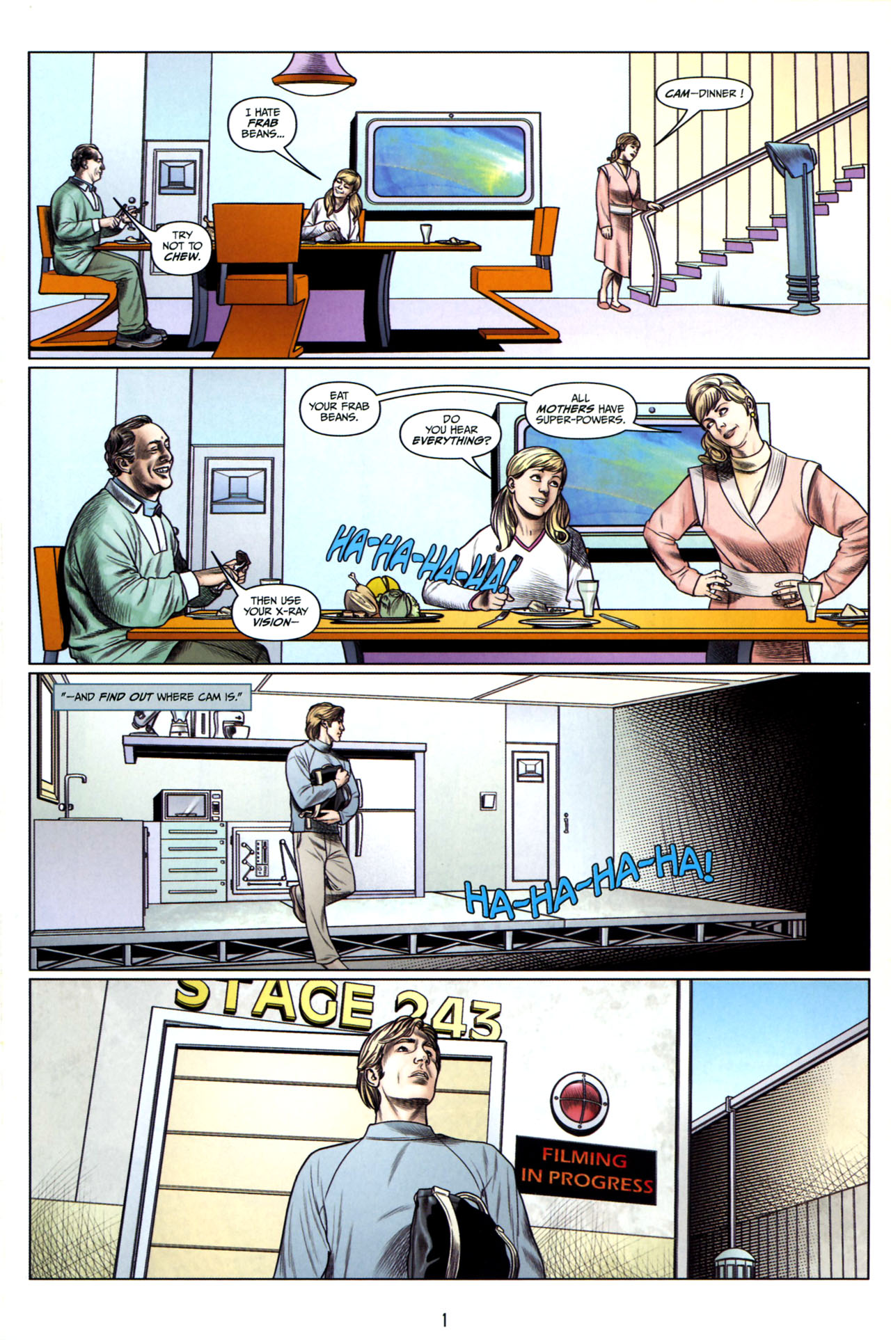 Read online Star Trek: Year Four comic -  Issue #4 - 4