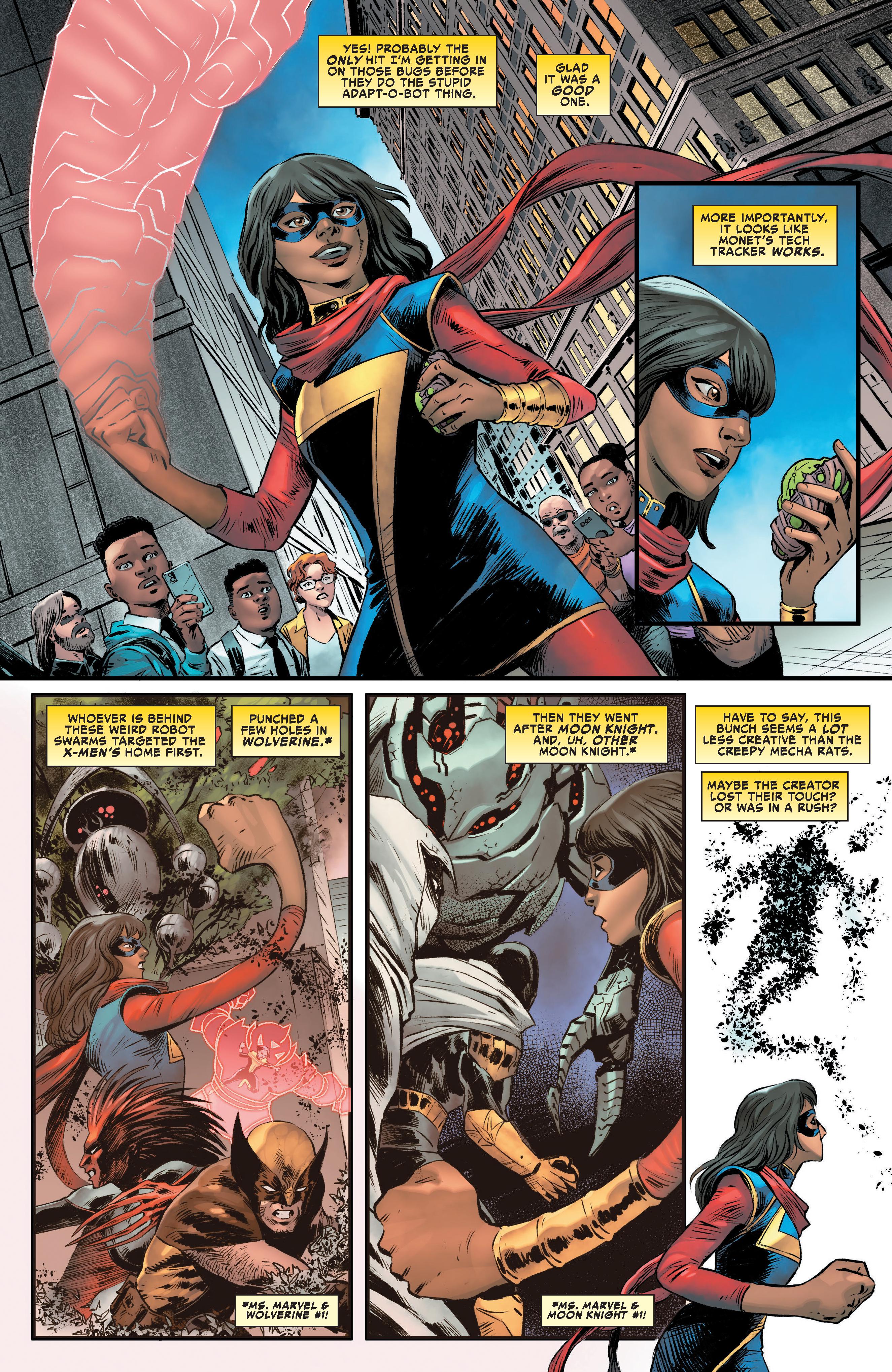 Read online Ms. Marvel: Fists of Justice comic -  Issue # TPB - 70